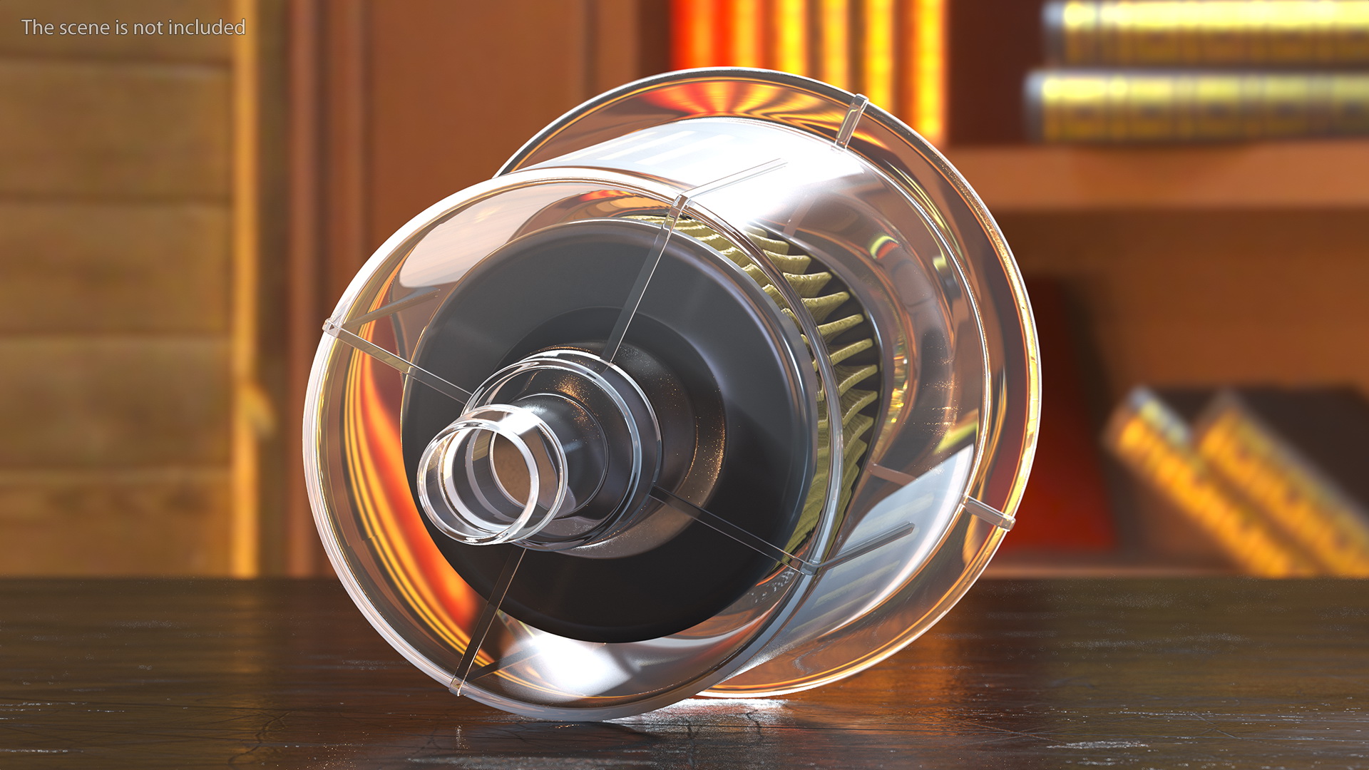 Motorcycle Universal Inline Fuel Filter 3D model