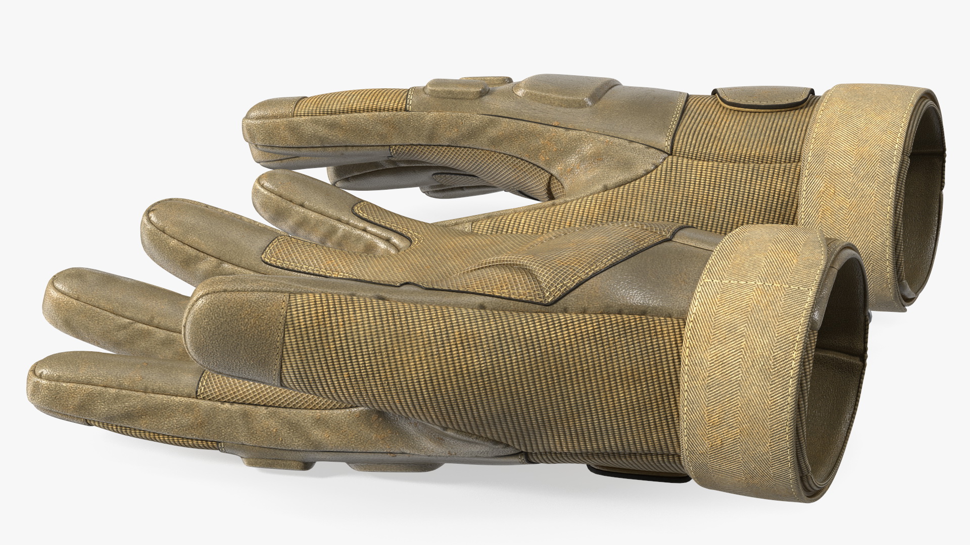 Tactical Military Gloves 3D model