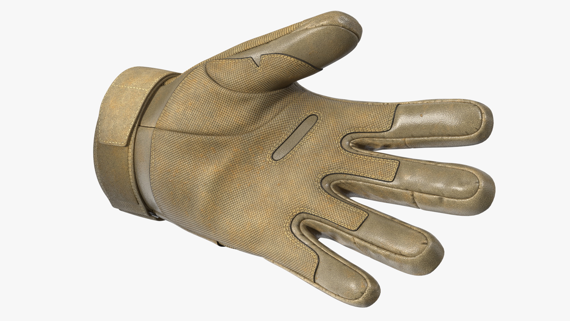 Tactical Military Gloves 3D model