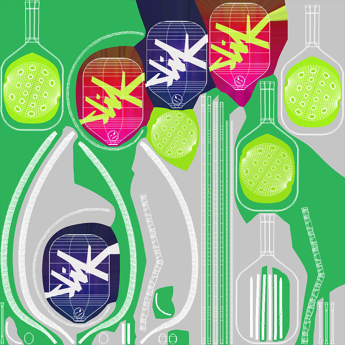 Pickleball Set with Rackets Bag and Ball - view 9