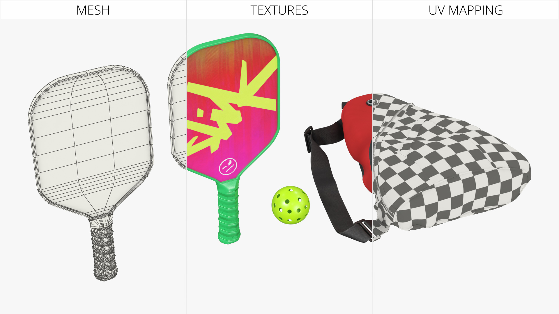 Pickleball Set with Rackets Bag and Ball, view 10