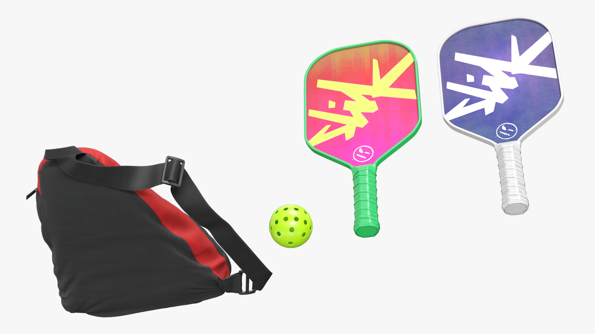 Pickleball Set with Rackets Bag and Ball - view 4