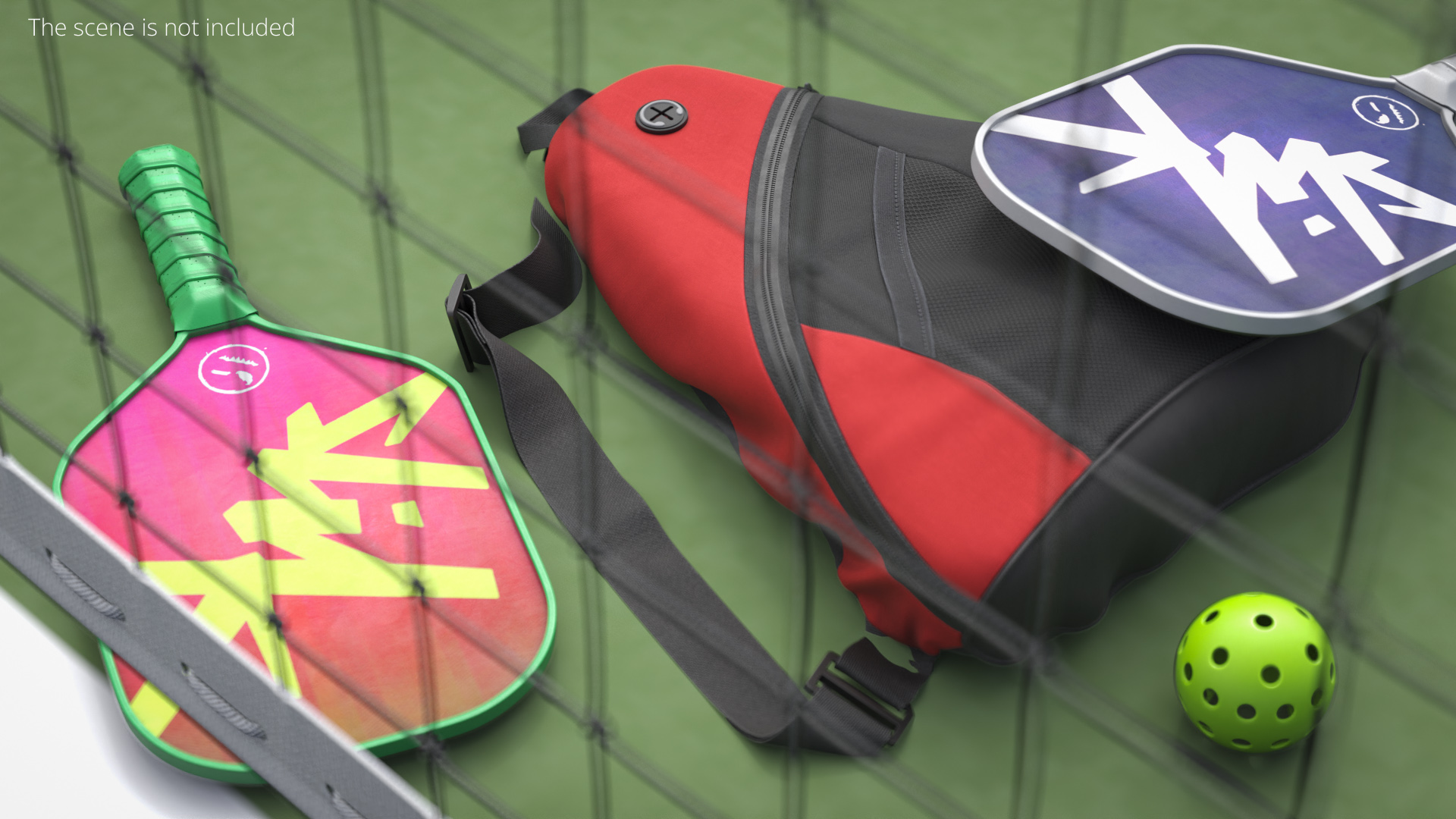 Pickleball Set with Rackets Bag and Ball - view 3