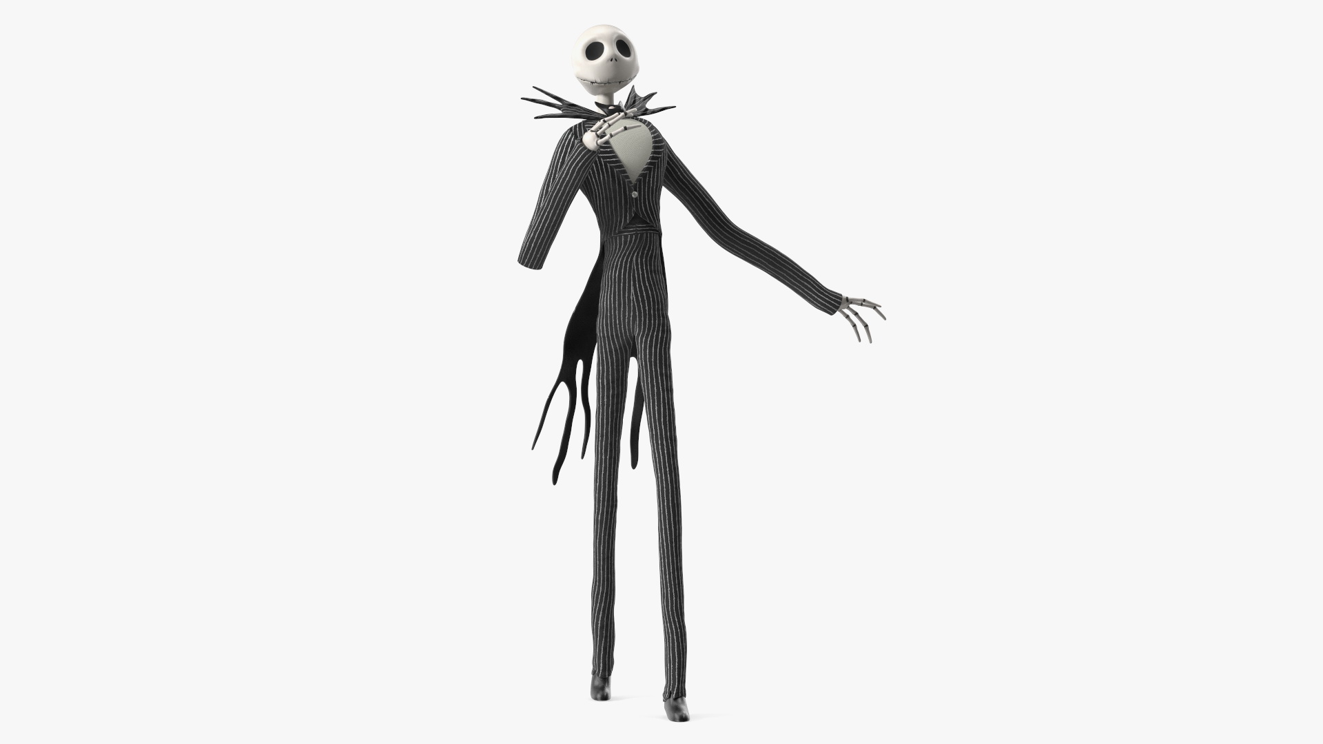 Character Jack Skellington Walking 3D model