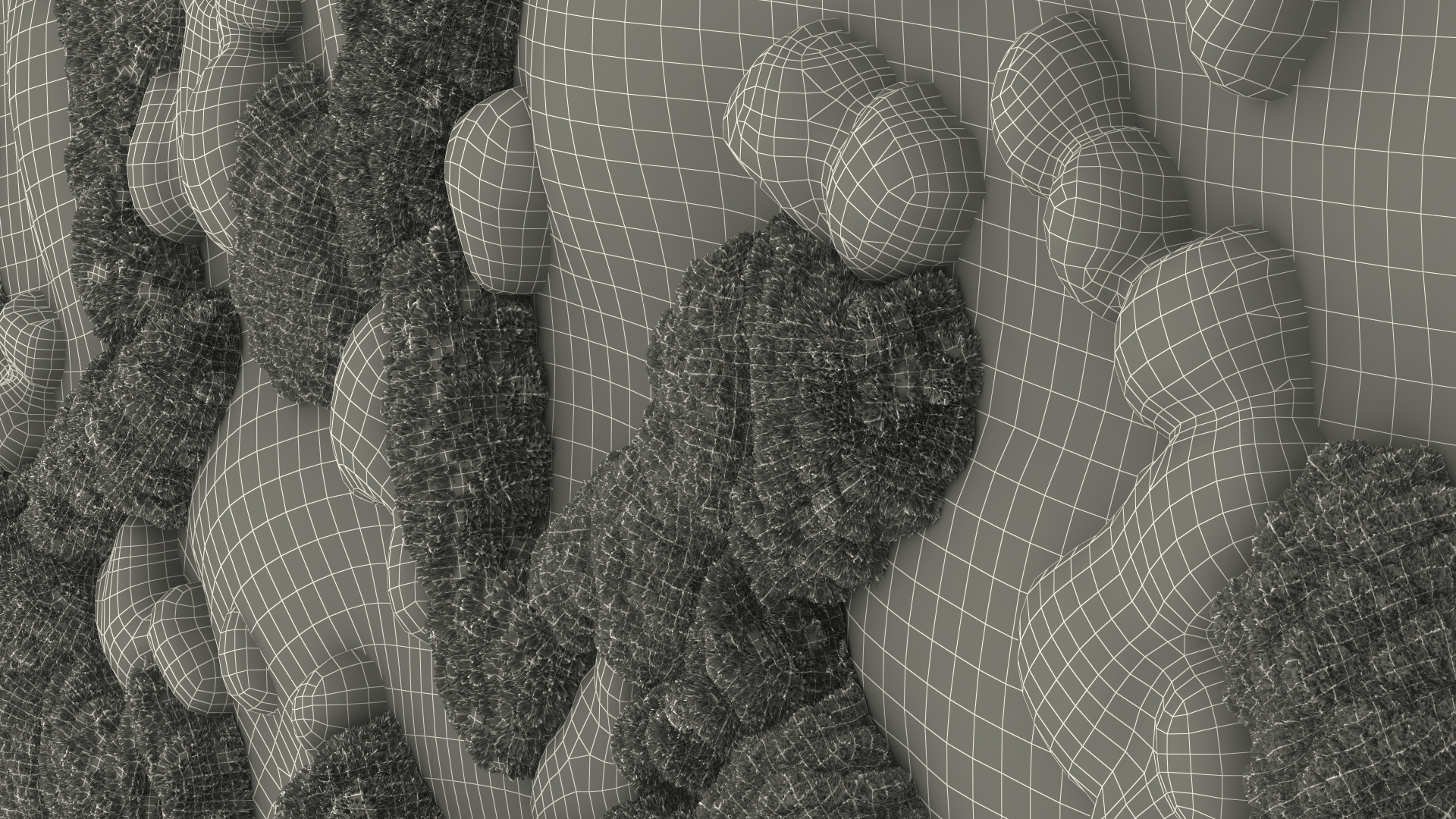 Moss Wall 3D model