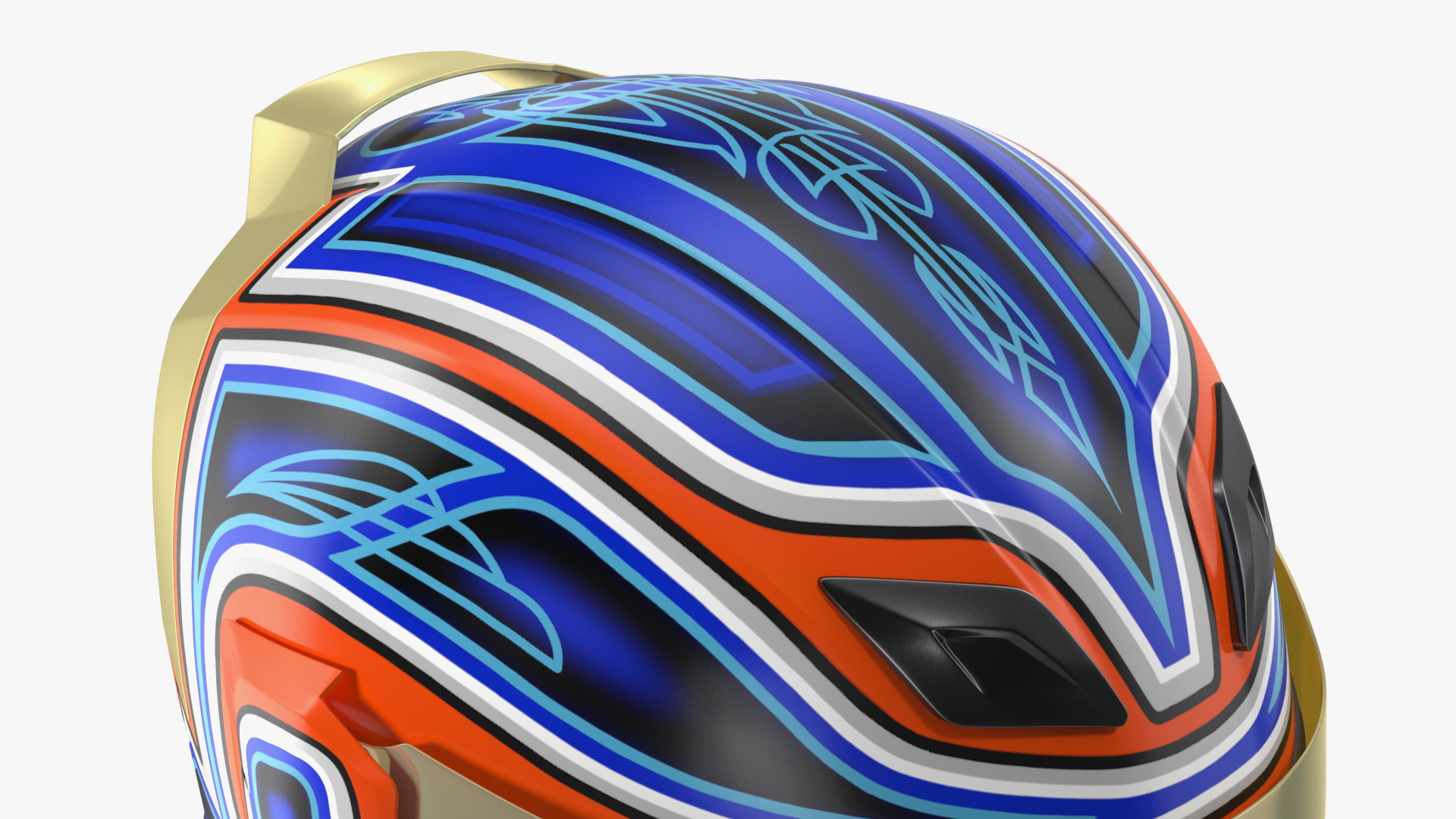3D Motorcycle Full Face Helmet Colorful