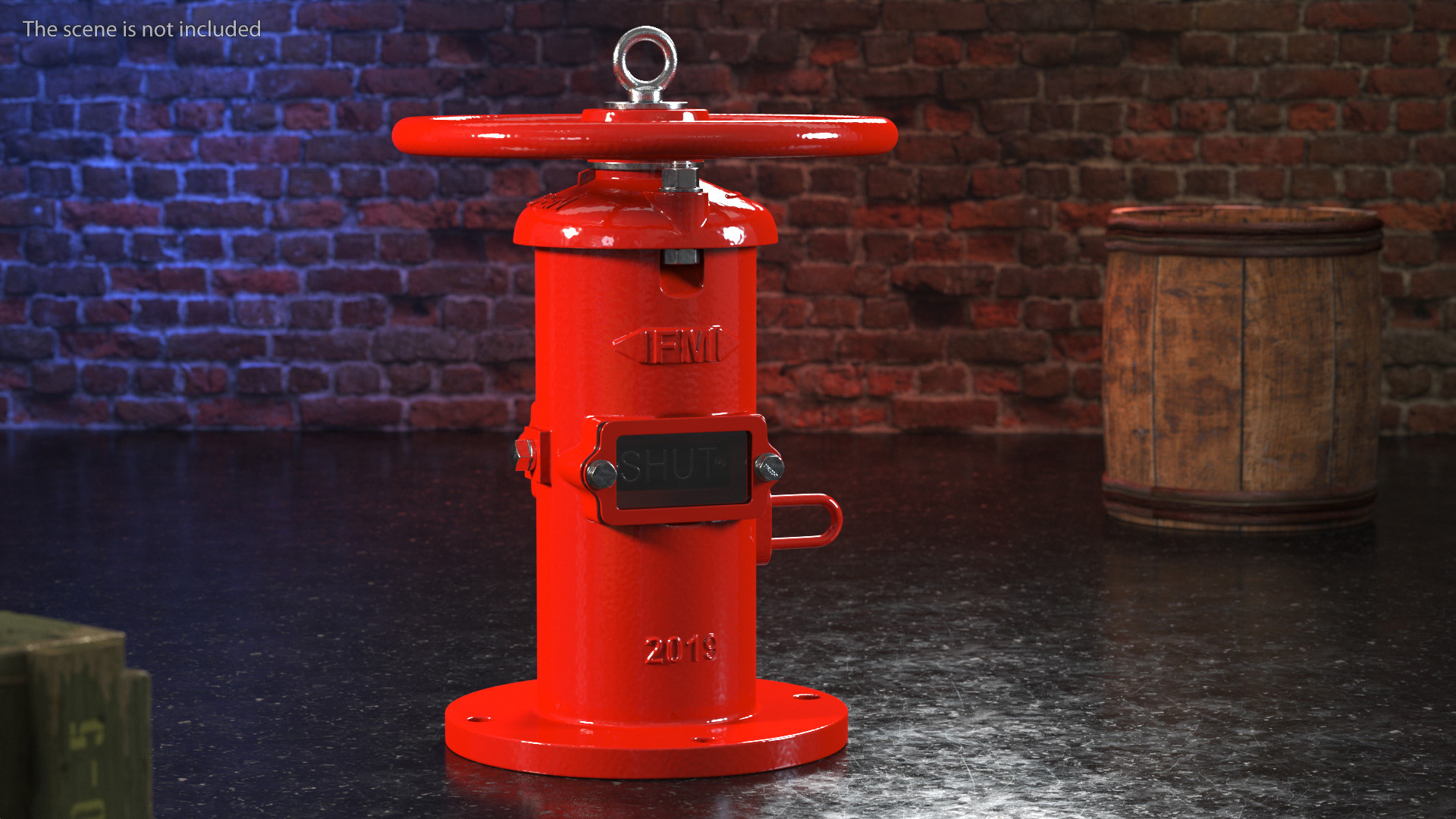 3D Fire Protection Indicator Posts