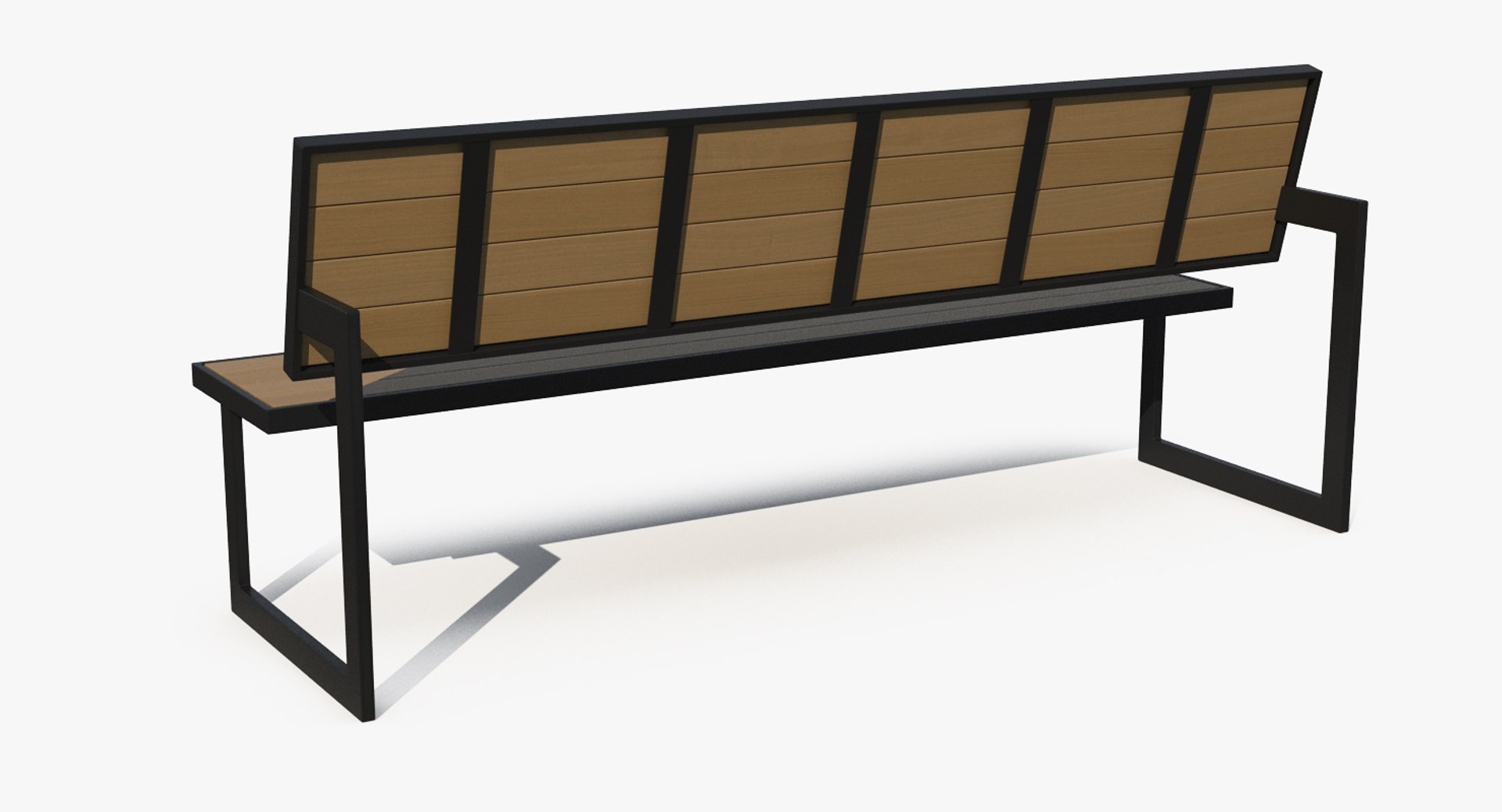 3D Park Band Shell and Seating with Fur