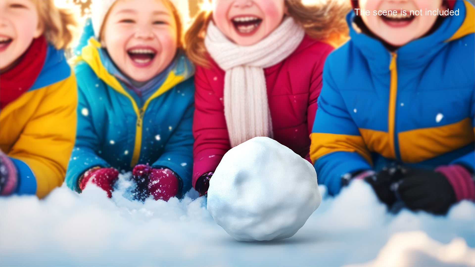 3D model Snowball