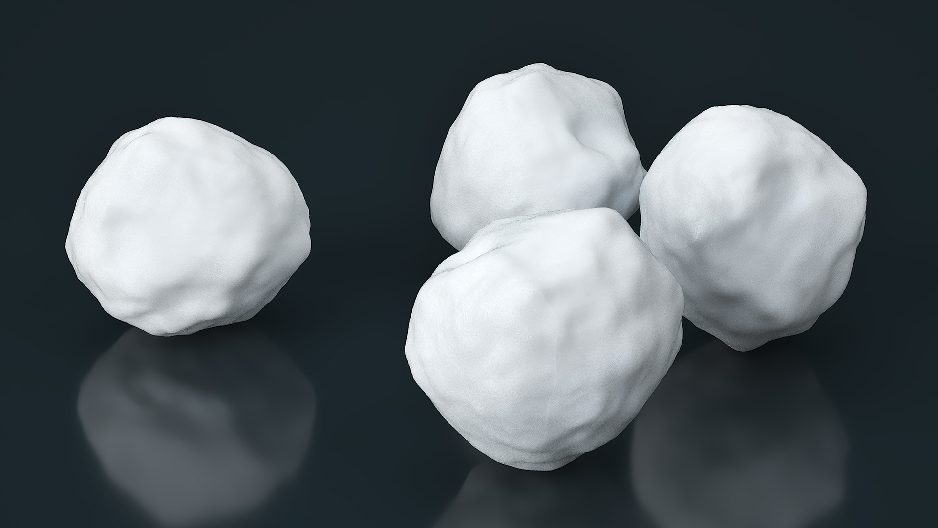 3D model Snowball