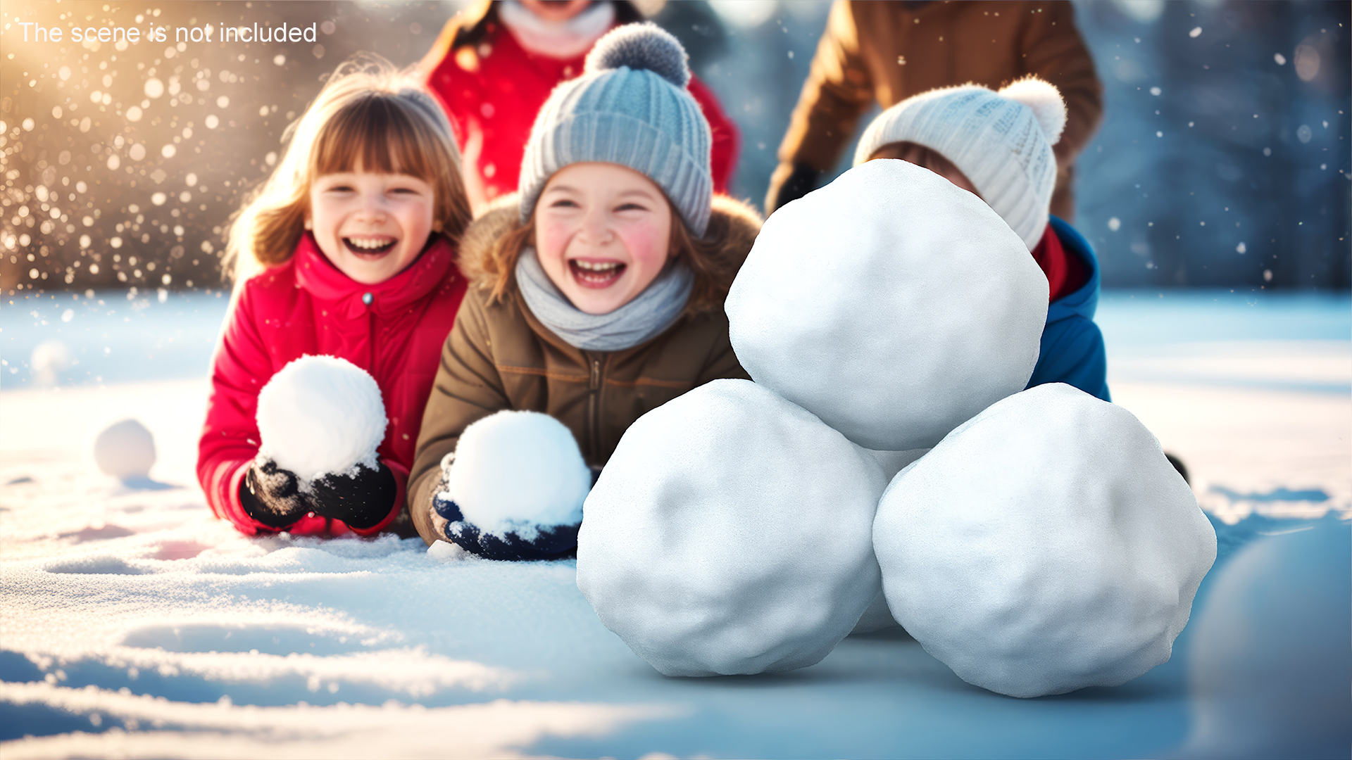 3D model Snowball