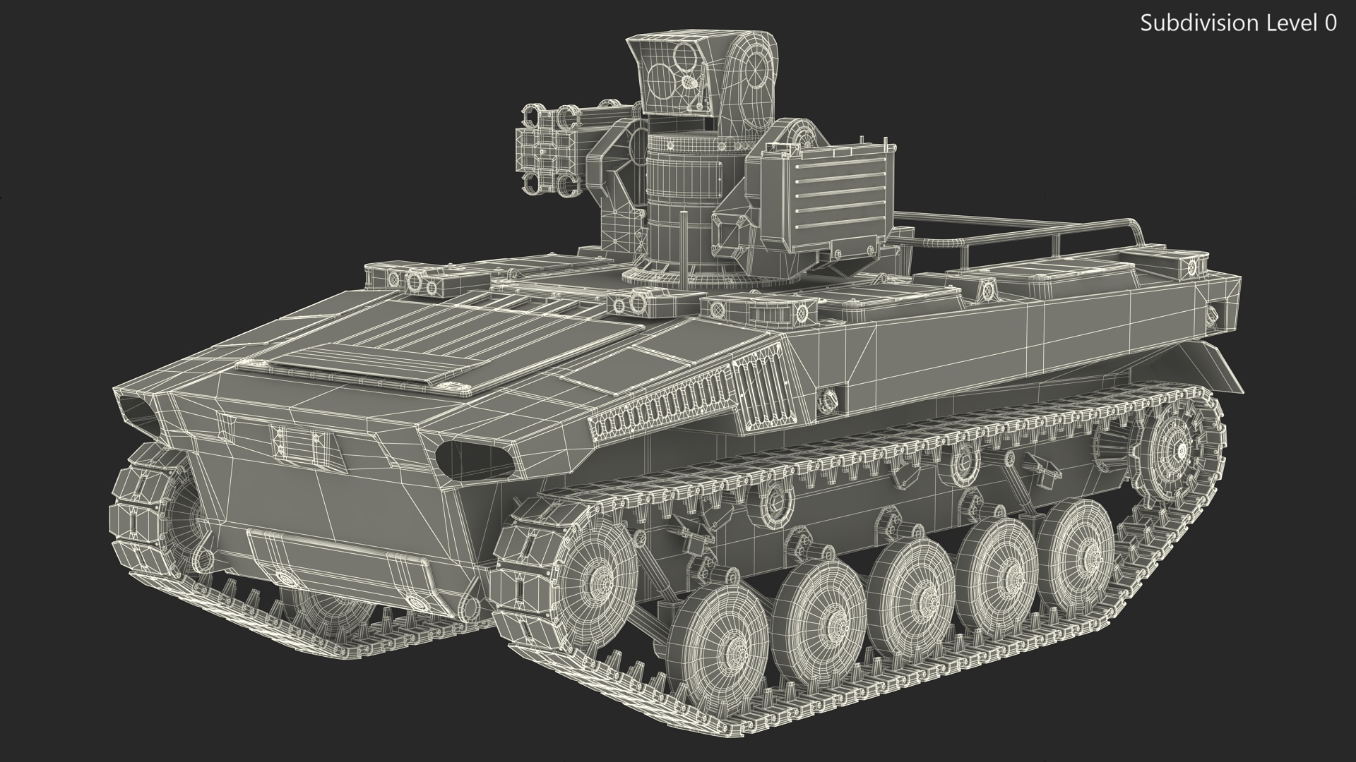 Marker Russian Military Robot 3D model