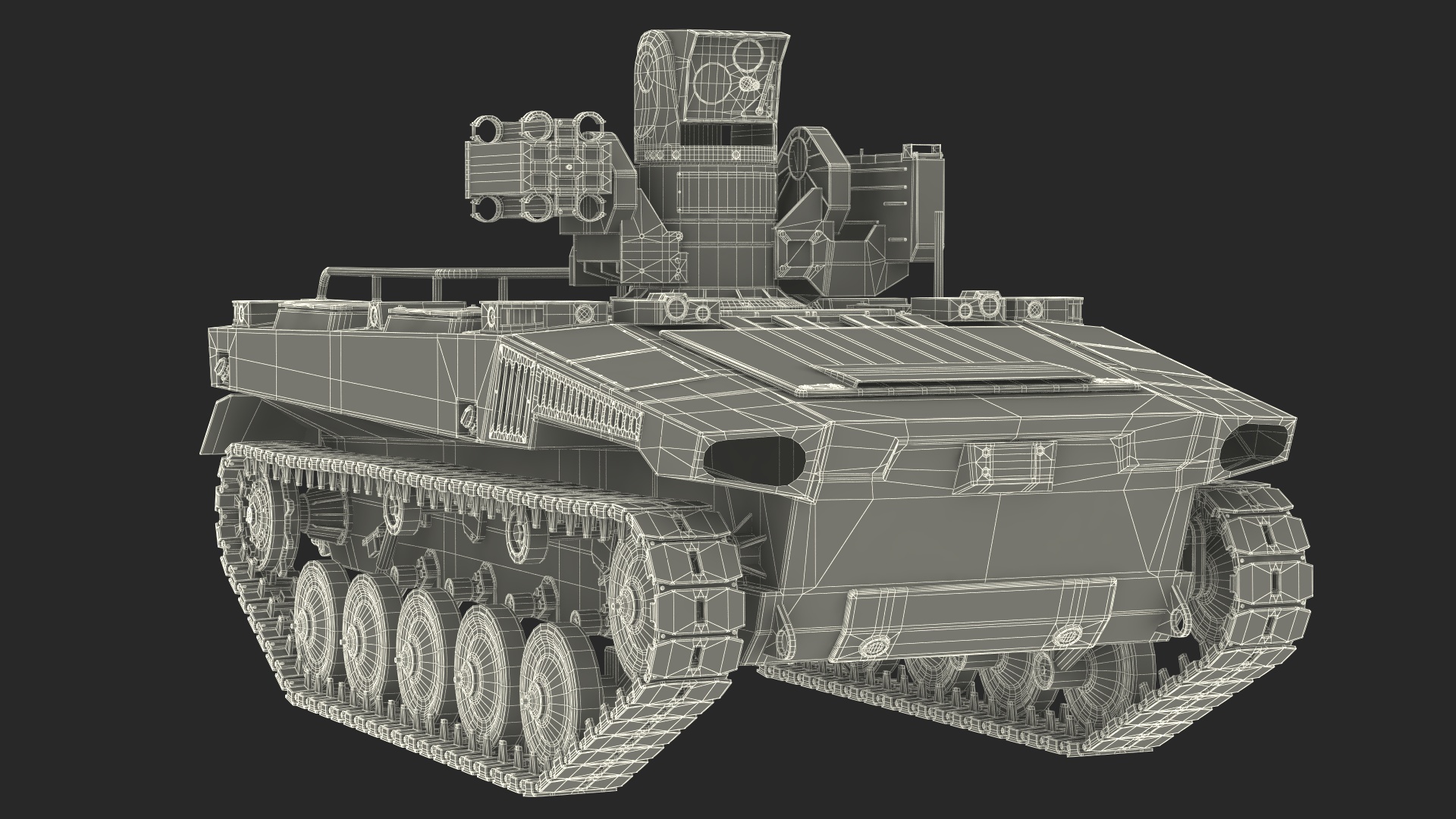 Marker Russian Military Robot 3D model