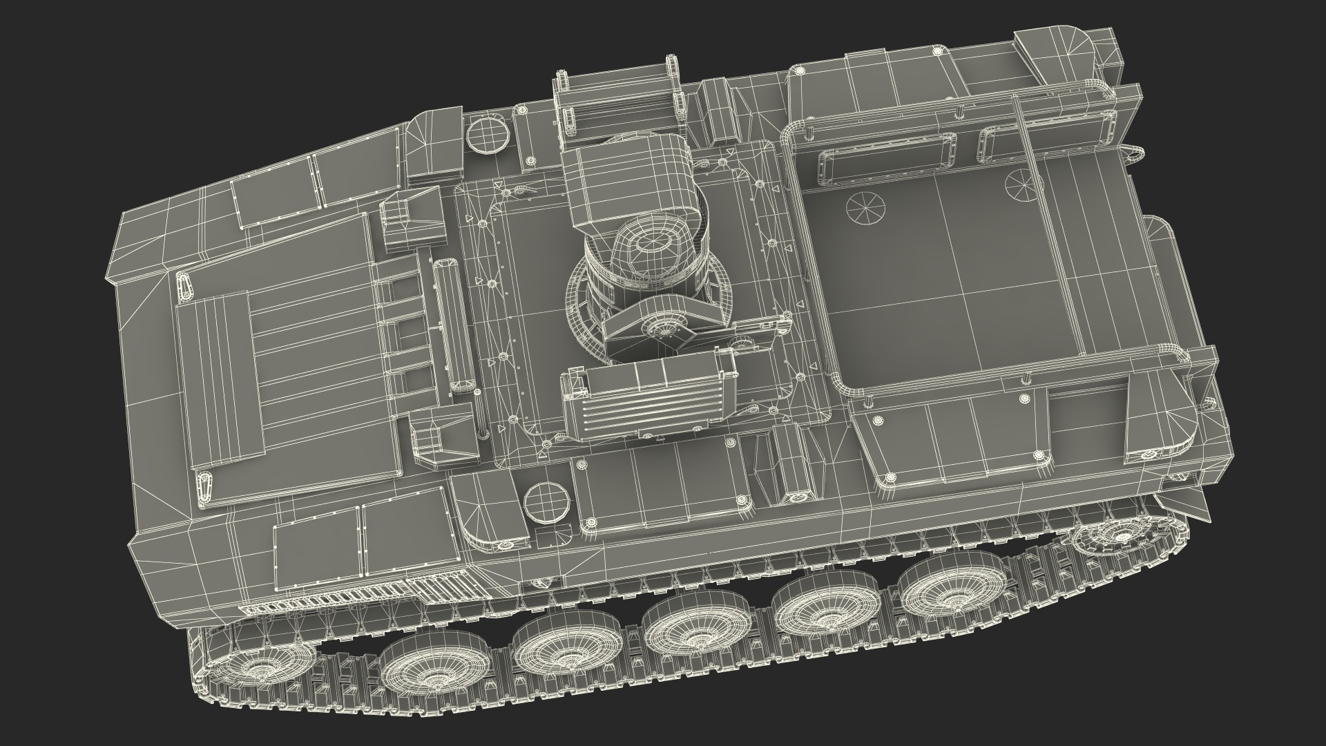 Marker Russian Military Robot 3D model