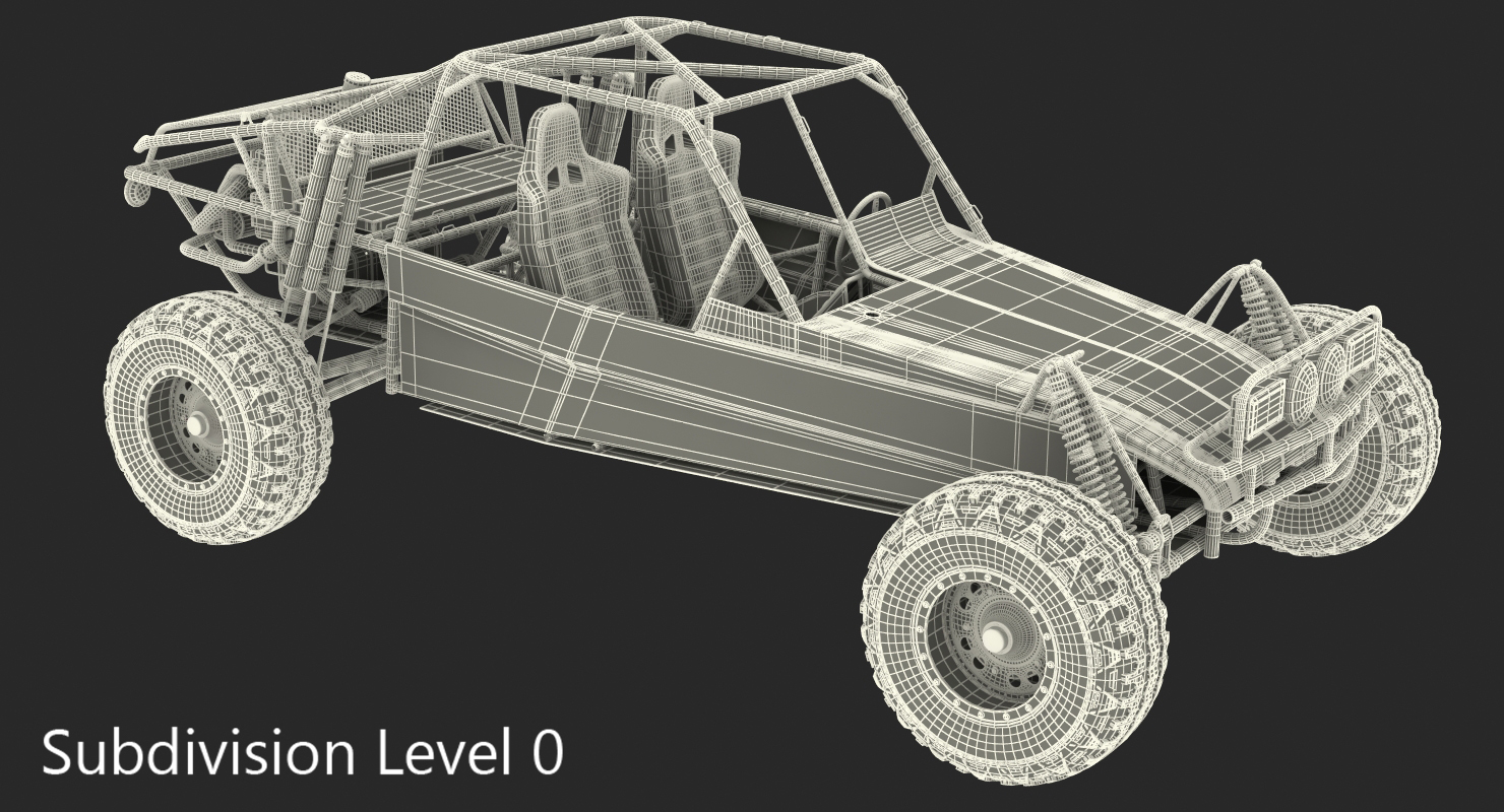 3D model Dune Buggy
