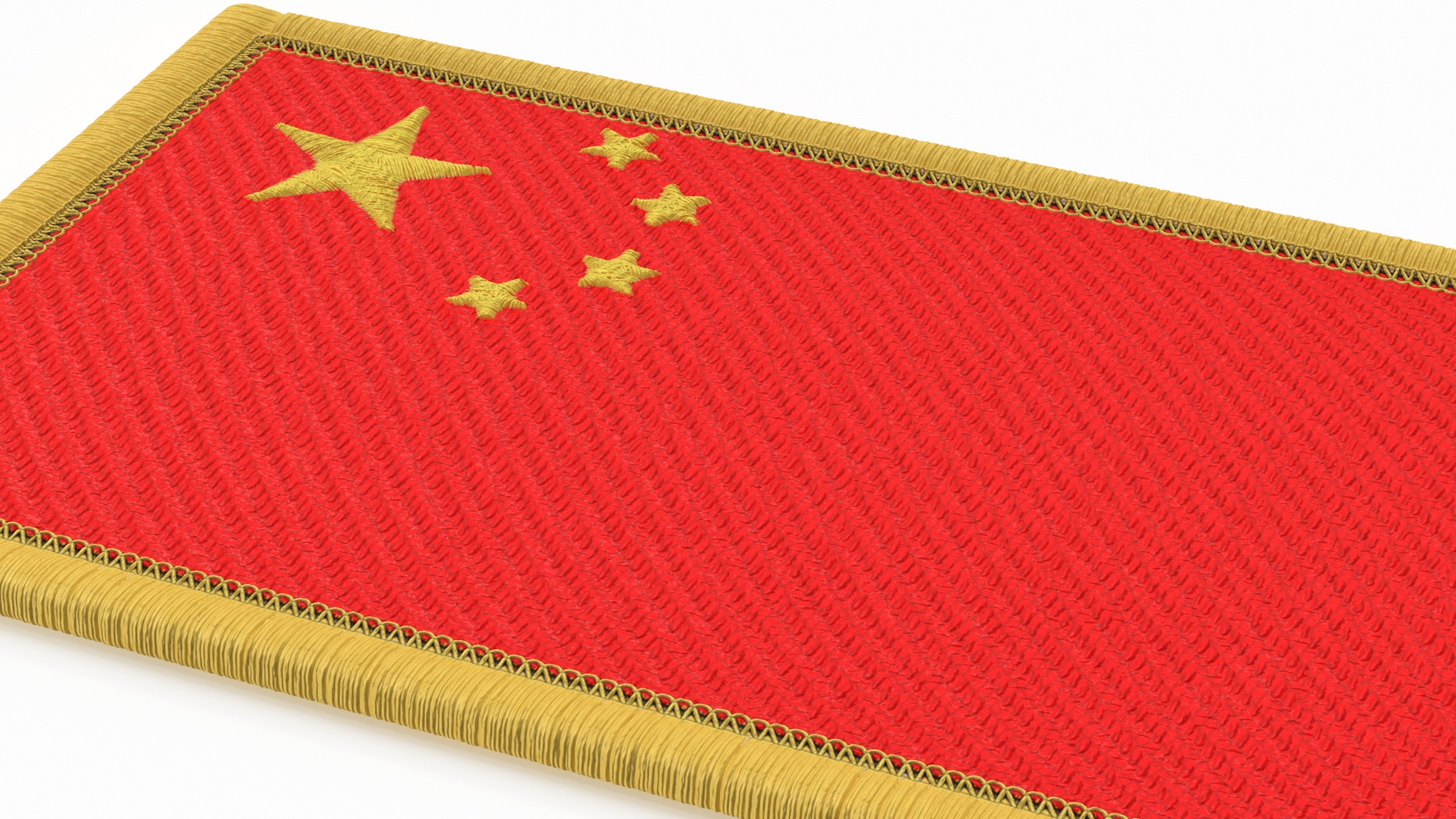 3D China Flag Patch