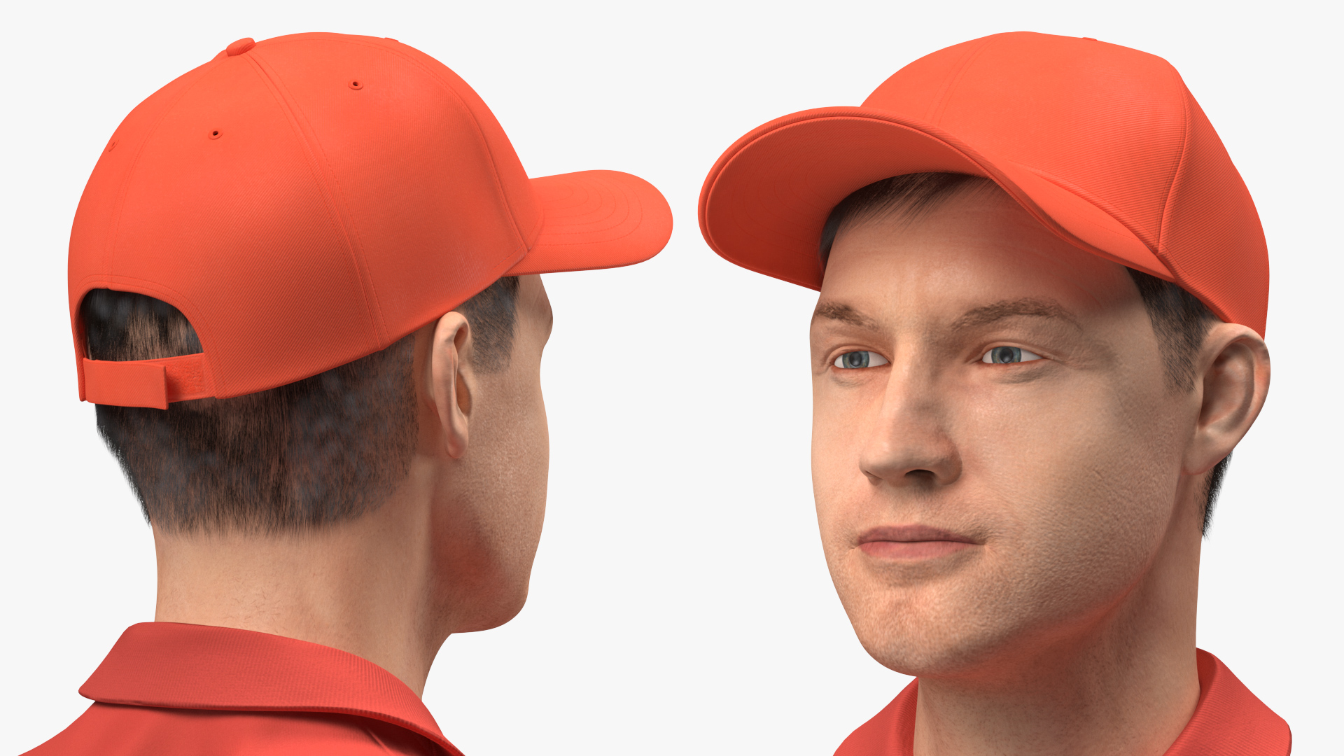 Delivery Service Man Neutral Pose Fur 3D