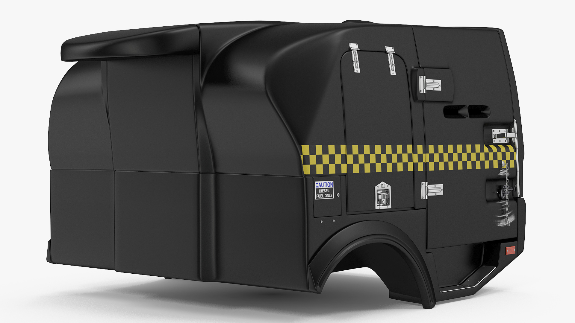 3D Police Paddy Wagon model