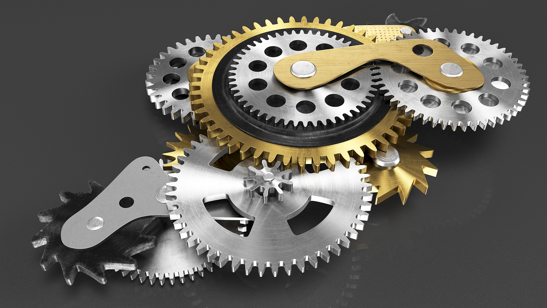 3D model Cog Gears Mixed