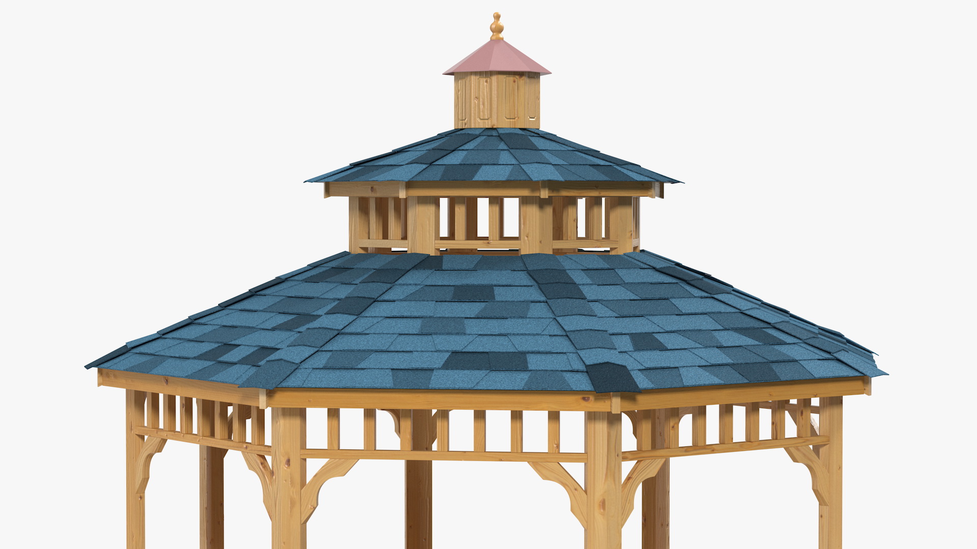 3D model Gazebo Pavilion Structure