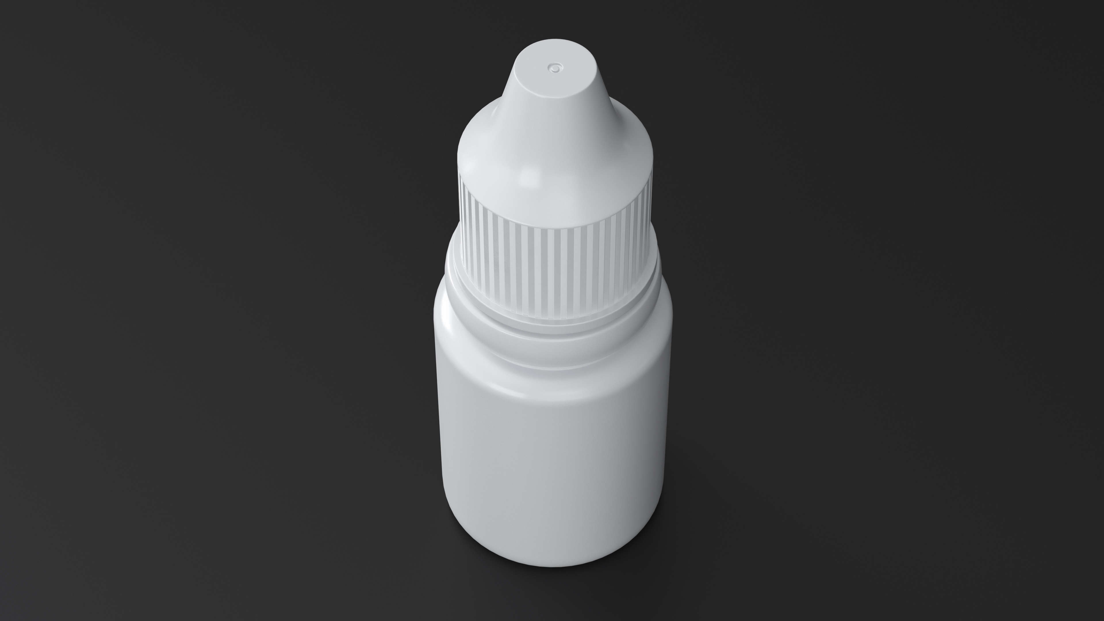 3D Plastic Dropping Bottle 10ml model