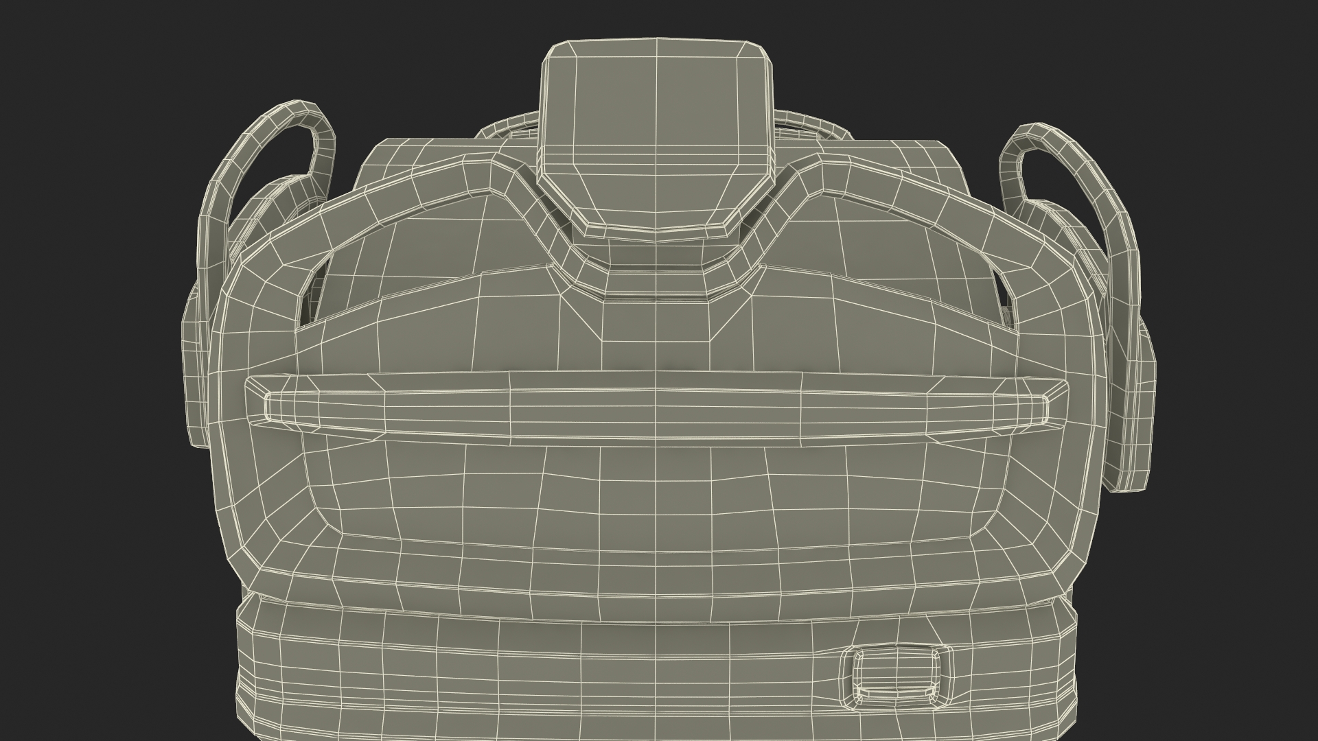 Smart Hospital Bed Rigged for Maya 3D model