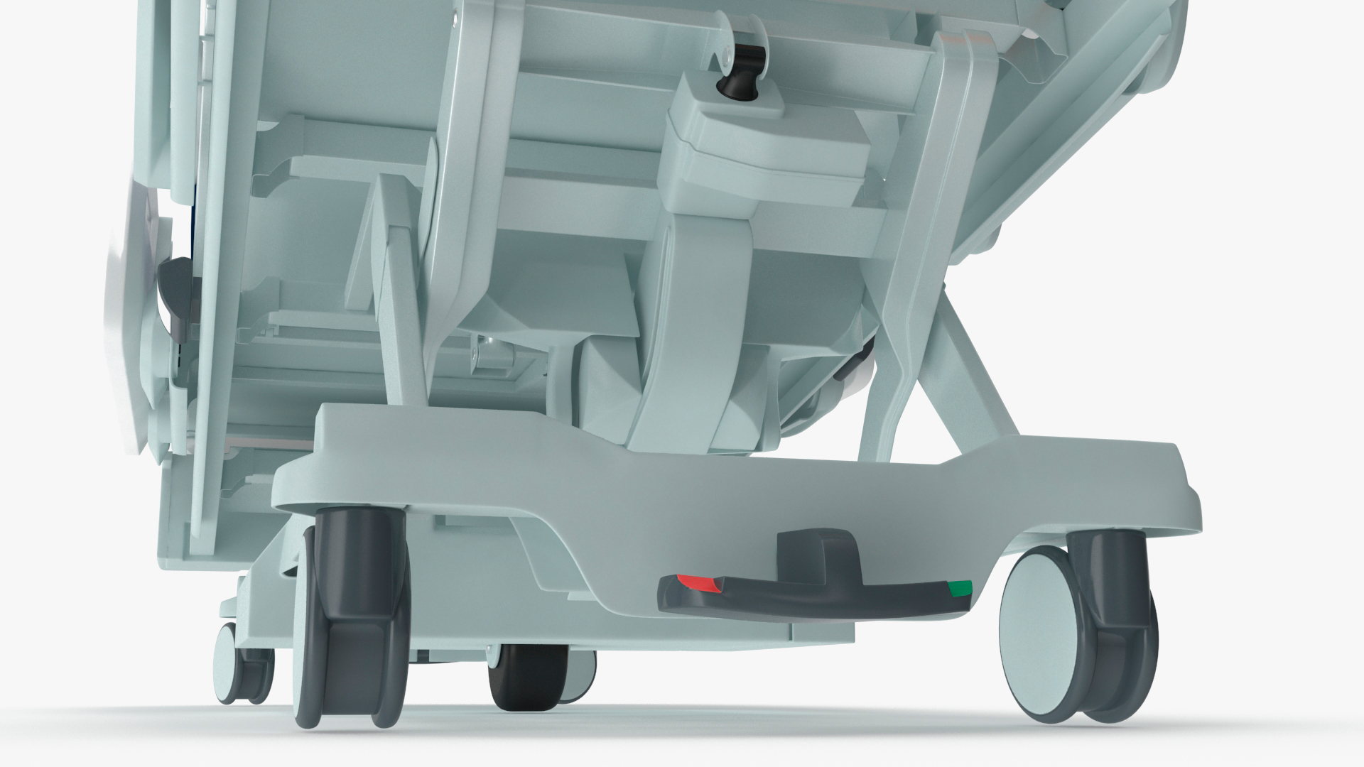 Smart Hospital Bed Rigged for Maya 3D model