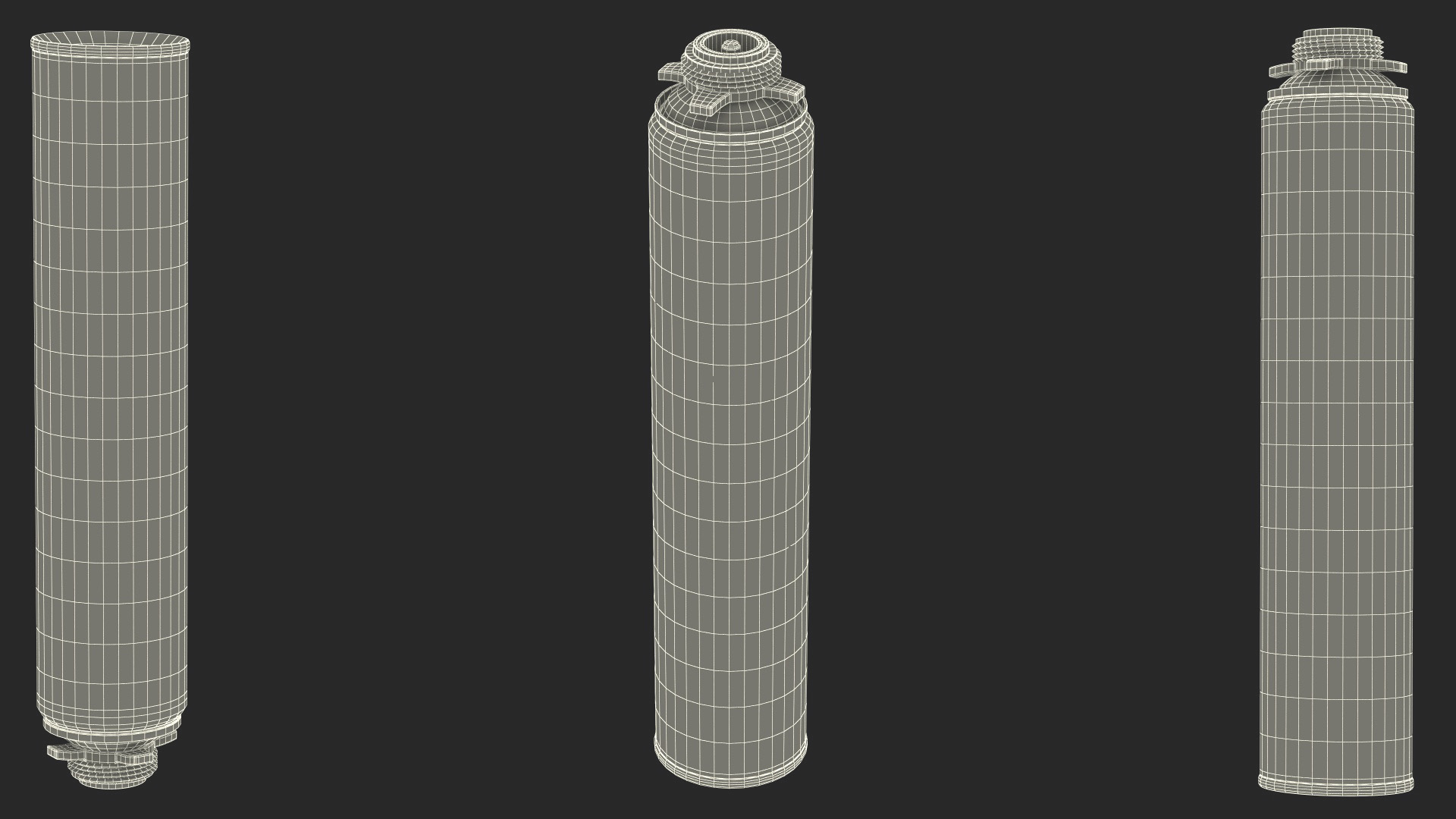 PU Construction Foam Can 3D model