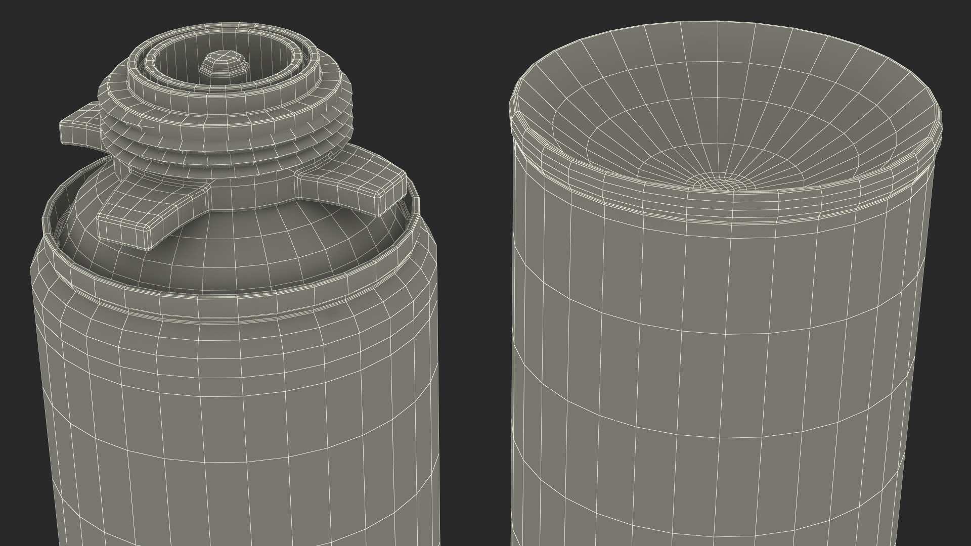 PU Construction Foam Can 3D model