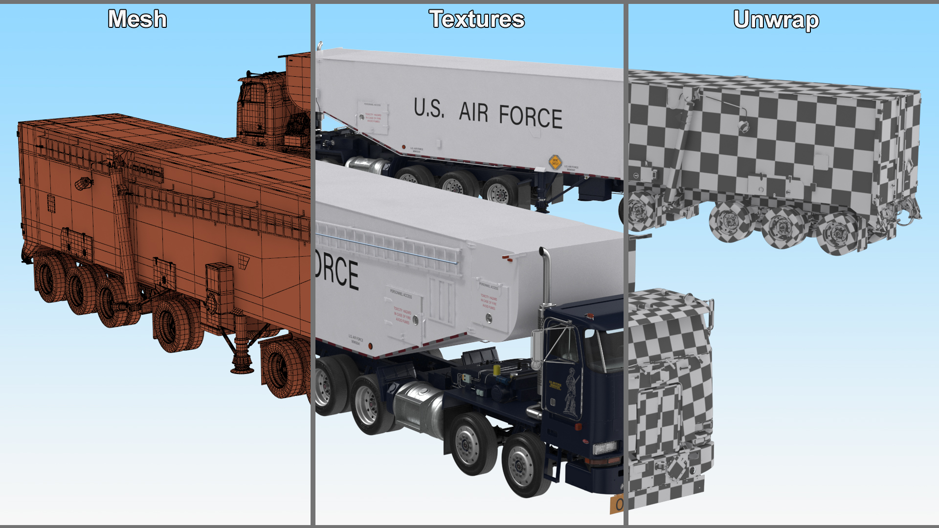 3D Minuteman Transporter Erector Loader
