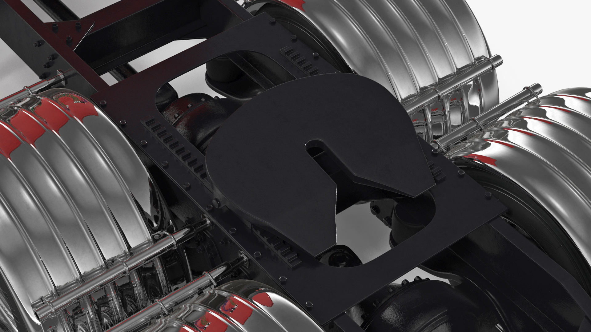 3D Semi Trailer Truck model