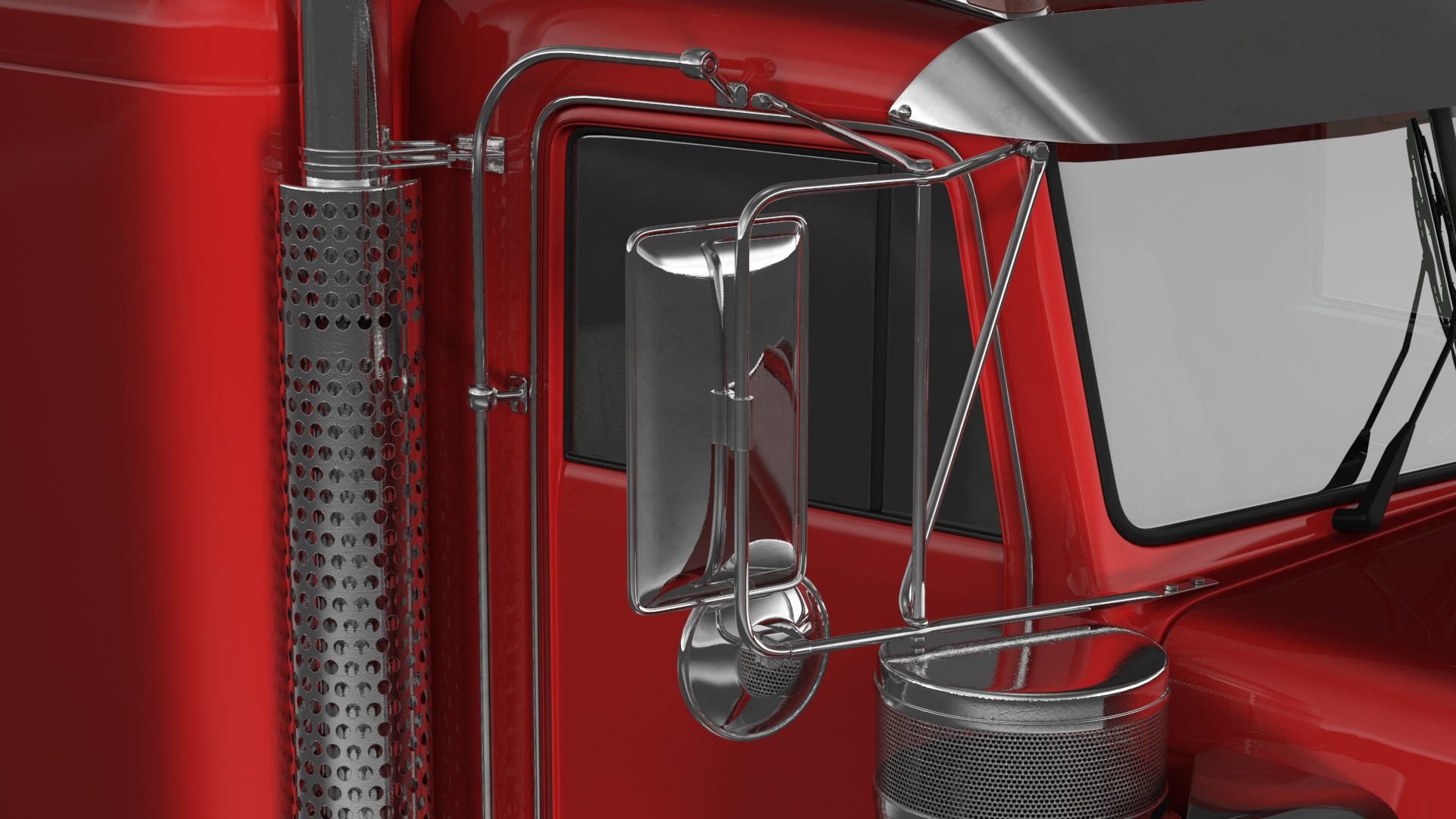 3D Semi Trailer Truck model
