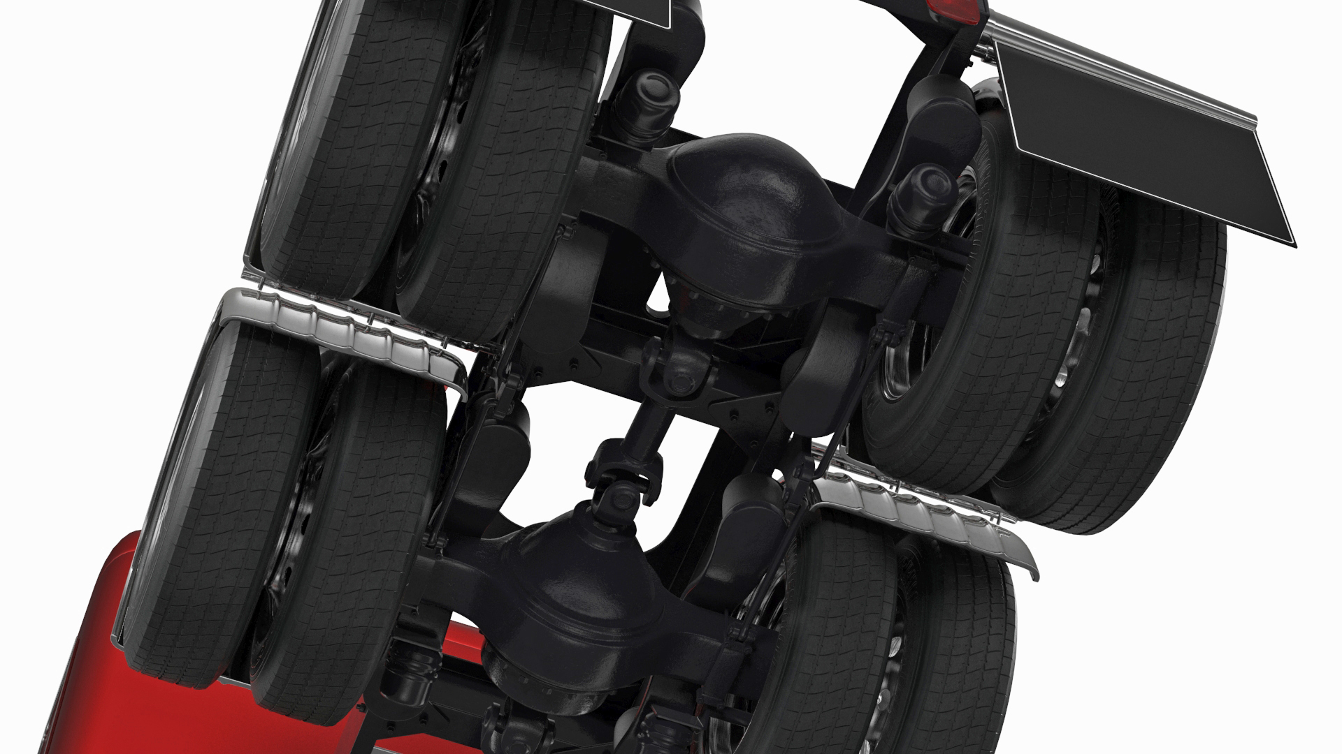 3D Semi Trailer Truck model