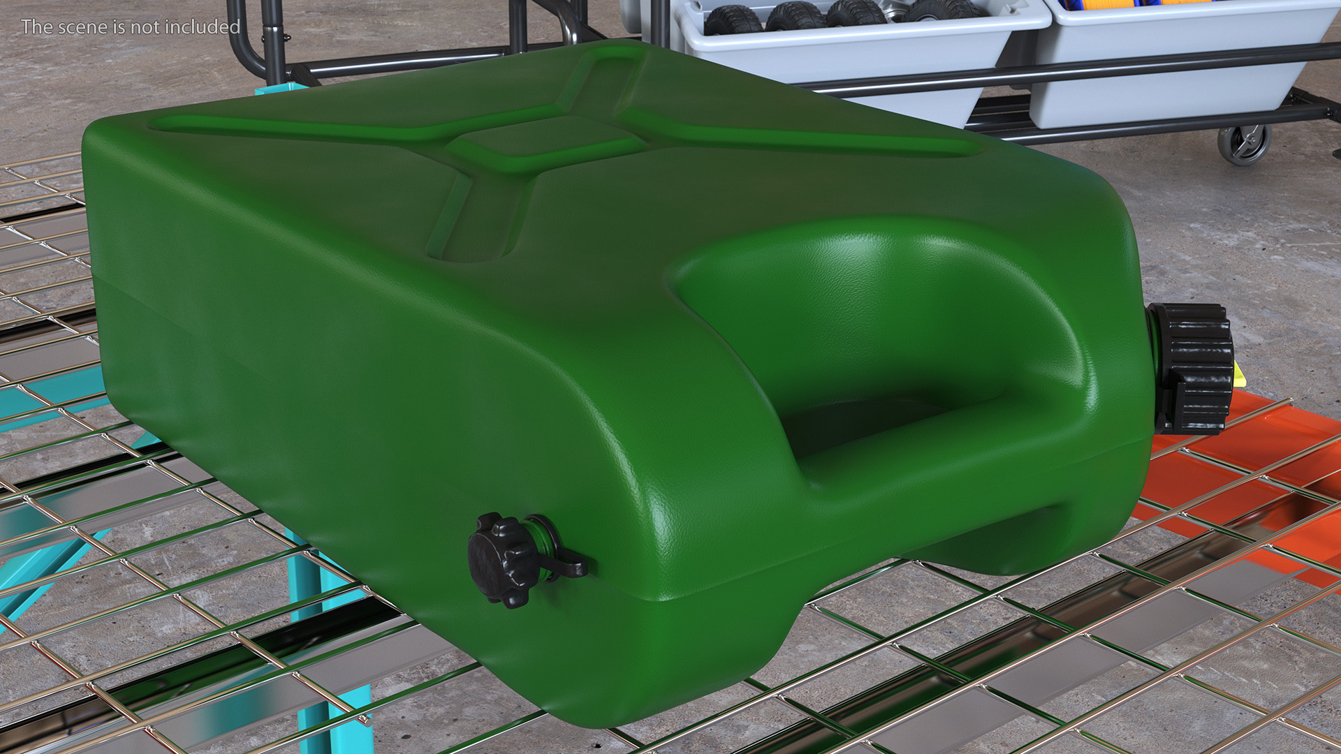 Plastic Jerry Can 3D