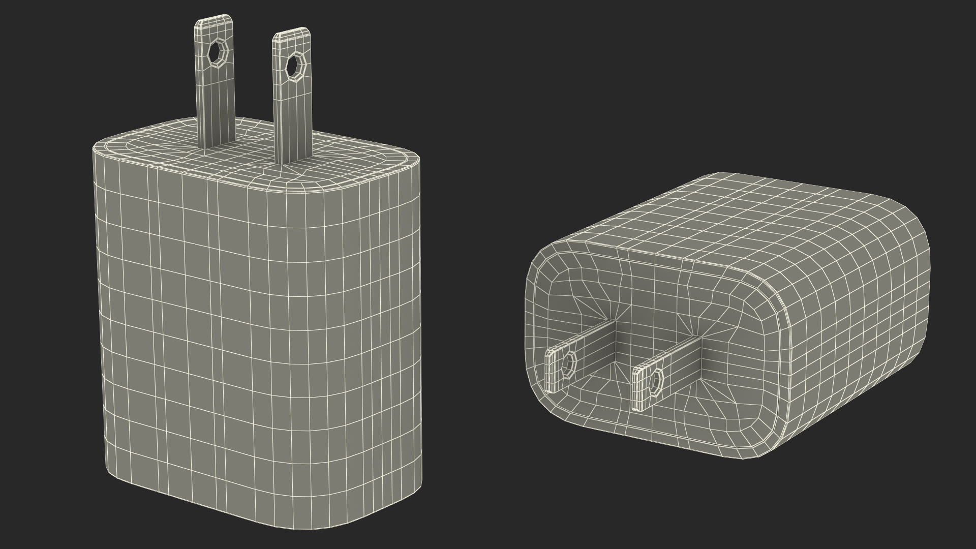 Apple 20W Type C Fast Charger 3D model