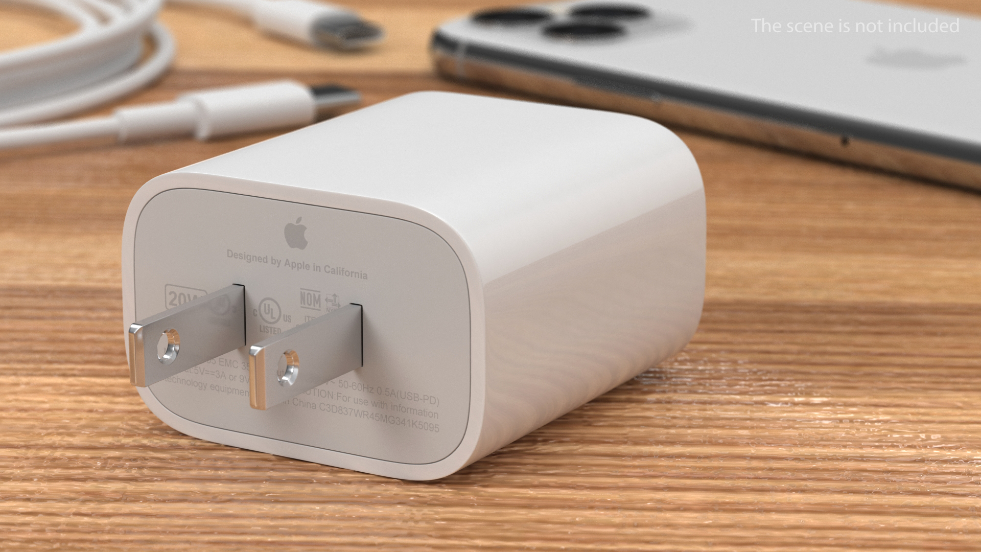 Apple 20W Type C Fast Charger 3D model
