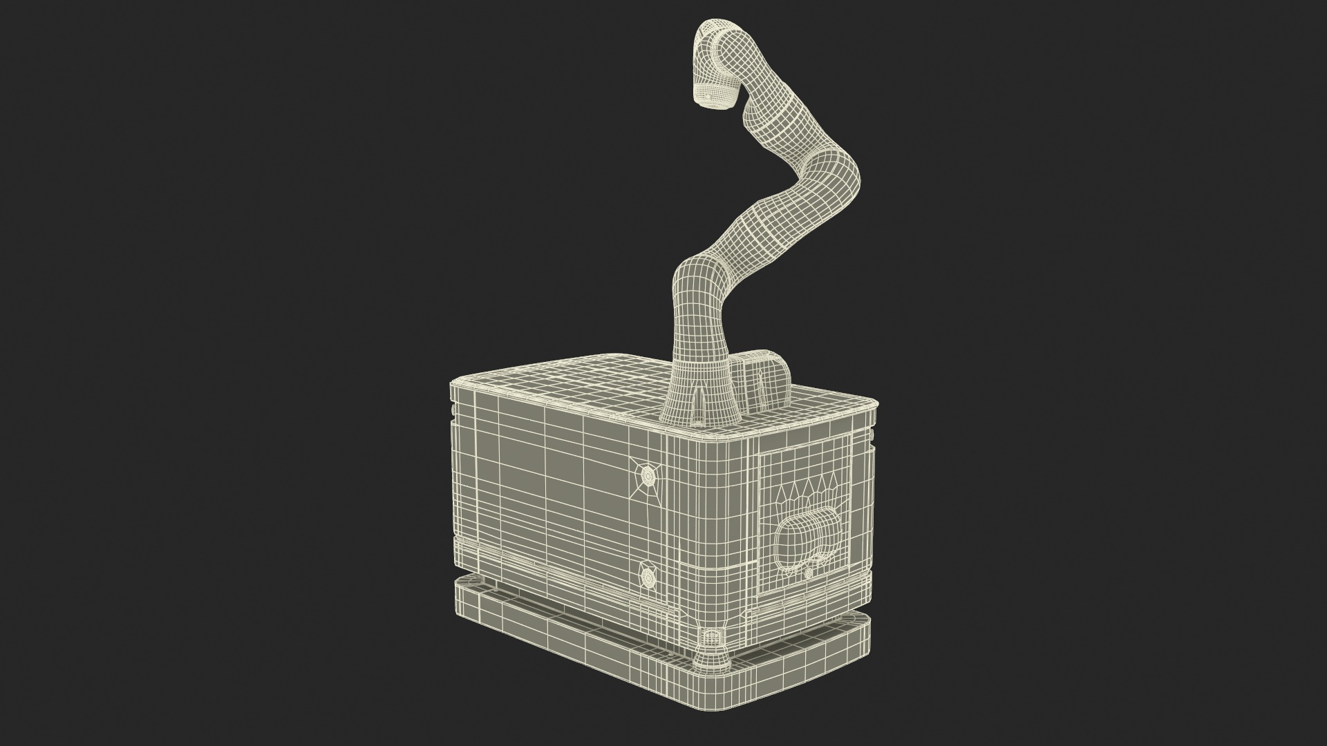 Mobile Robot KUKA KMR Iiwa Rigged for Maya 3D