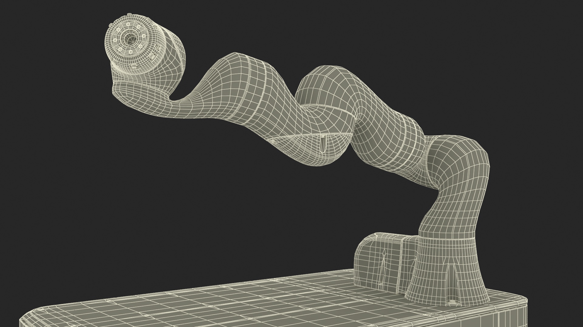 Mobile Robot KUKA KMR Iiwa Rigged for Maya 3D