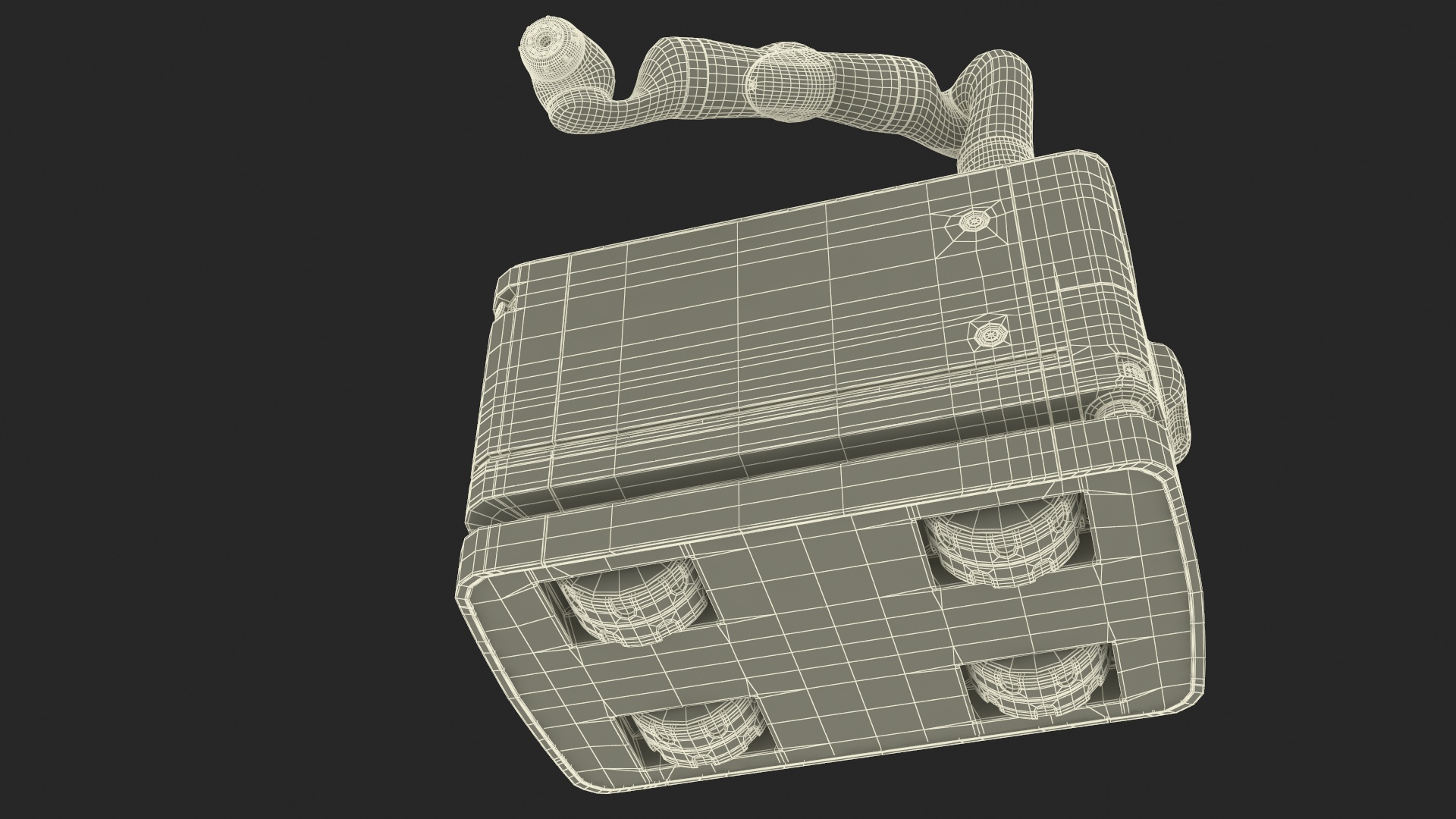 Mobile Robot KUKA KMR Iiwa Rigged for Maya 3D