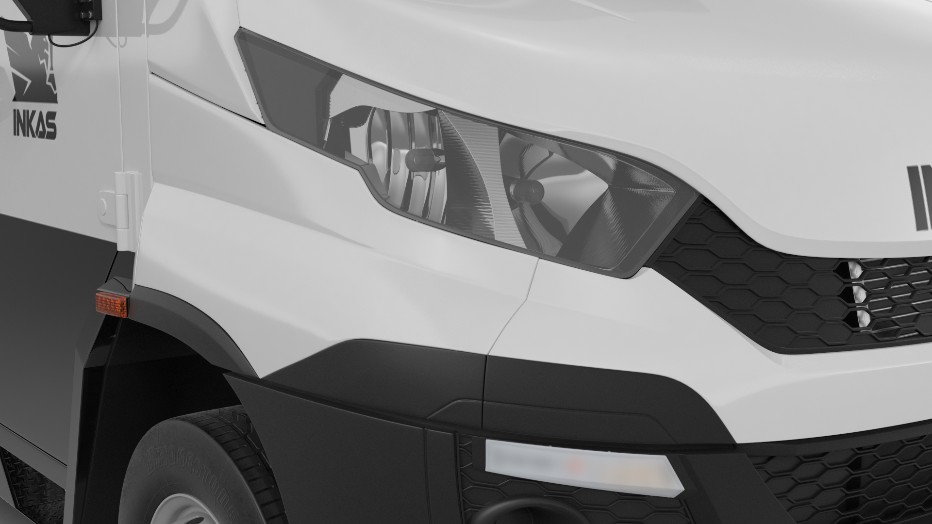 3D model Iveco Daily 6 INKAS Armored Vehicle