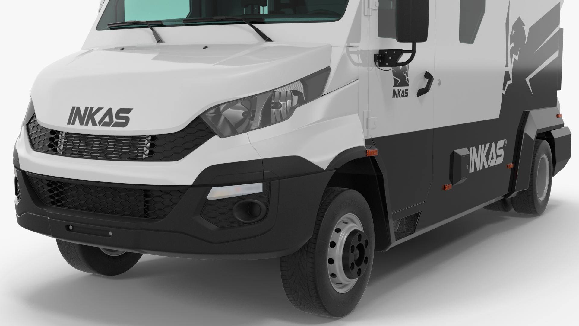 3D model Iveco Daily 6 INKAS Armored Vehicle