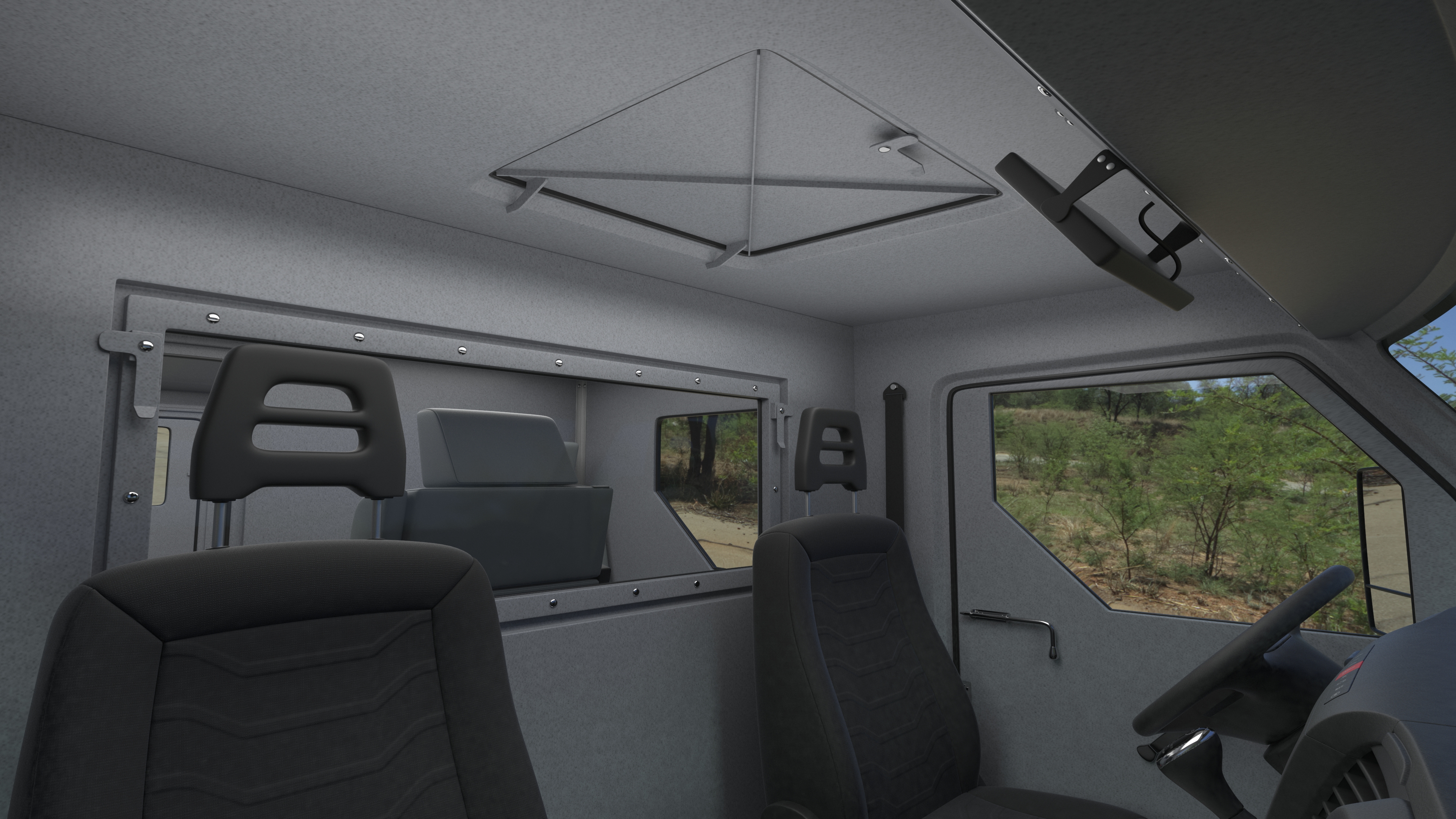 3D model Iveco Daily 6 INKAS Armored Vehicle