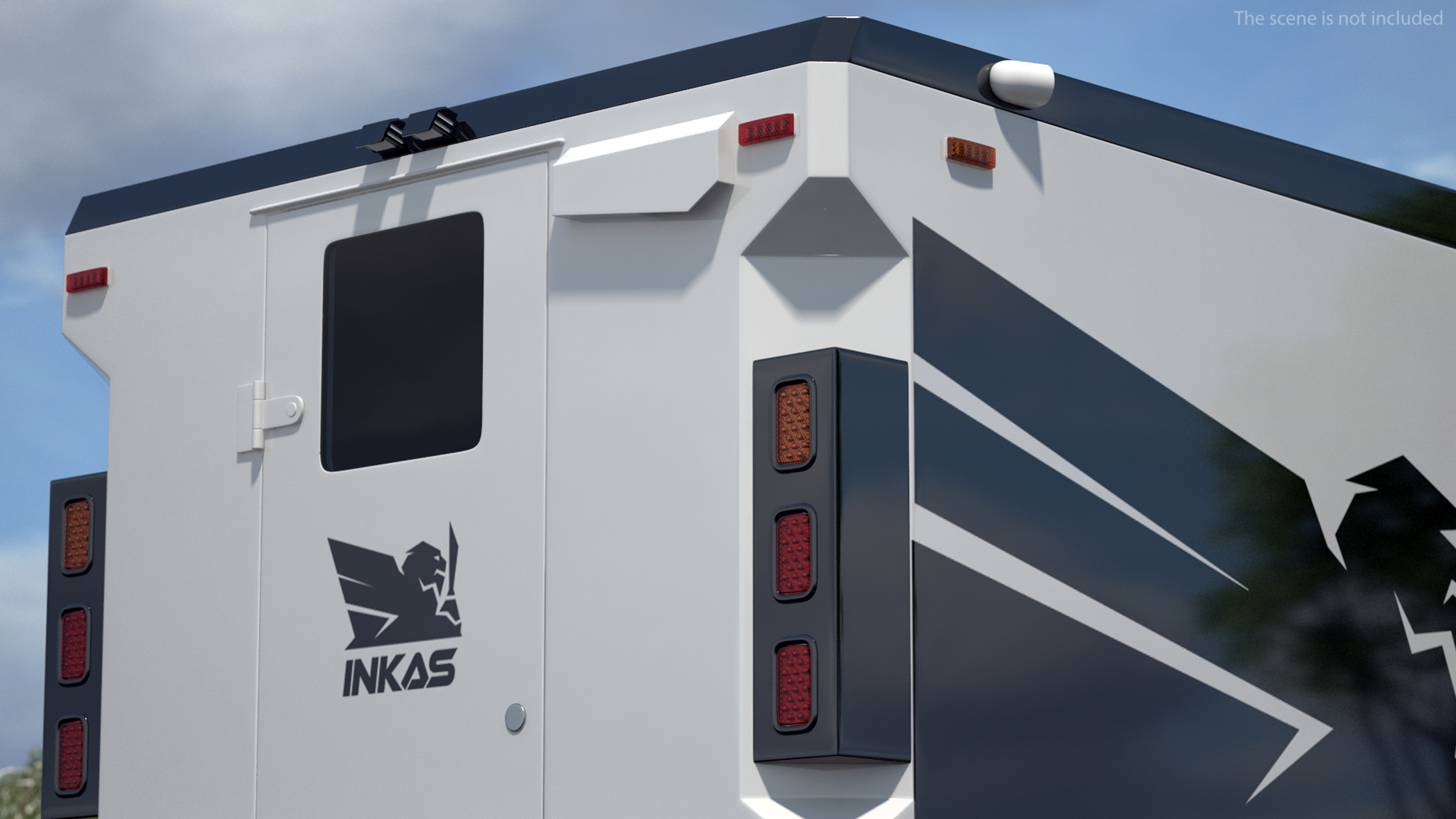 3D model Iveco Daily 6 INKAS Armored Vehicle