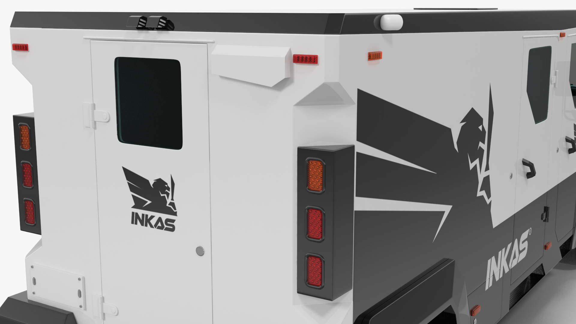 3D model Iveco Daily 6 INKAS Armored Vehicle