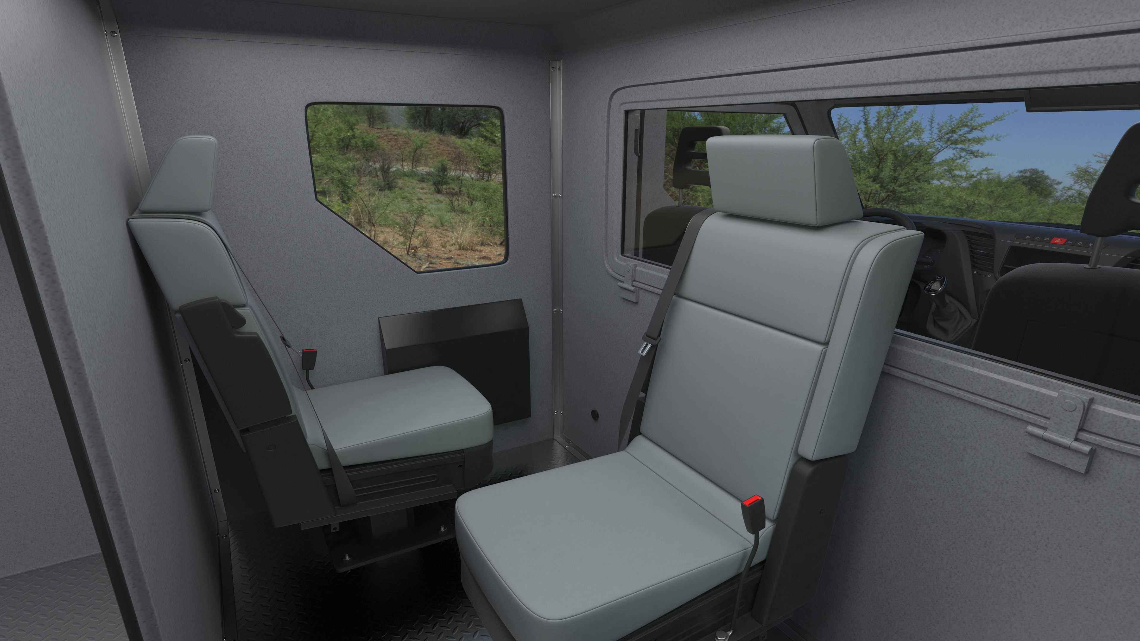 3D model Iveco Daily 6 INKAS Armored Vehicle