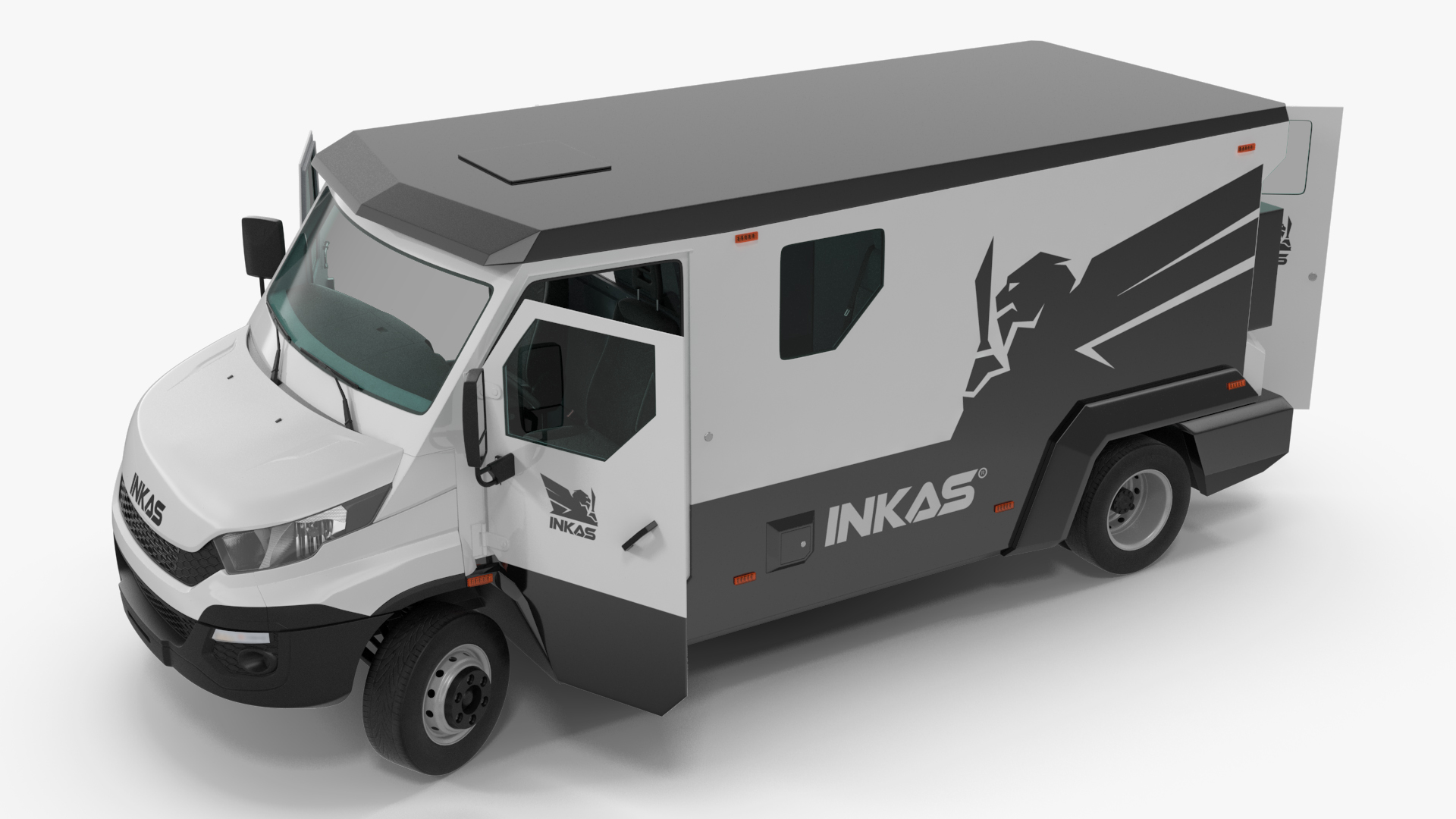 3D model Iveco Daily 6 INKAS Armored Vehicle
