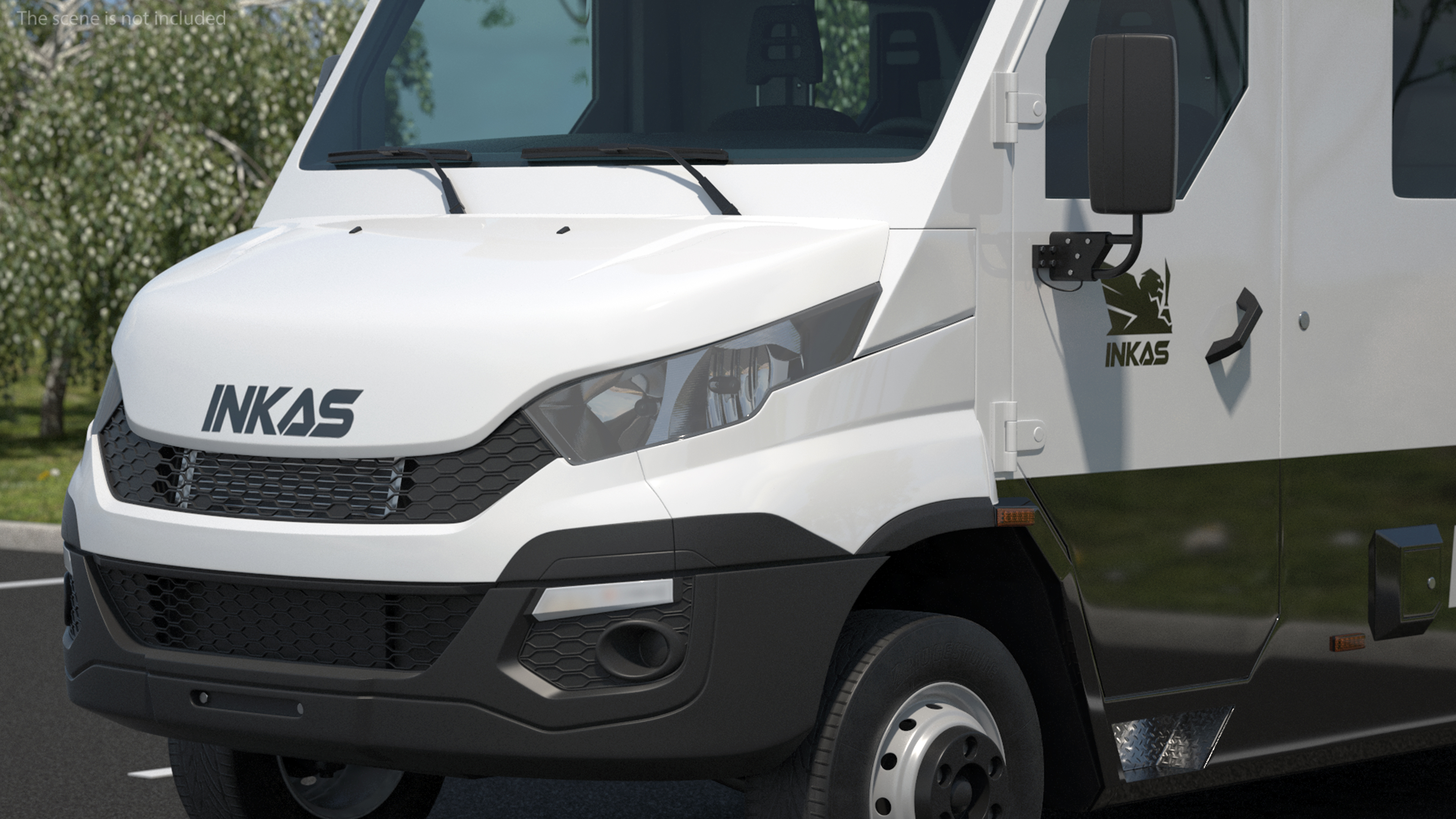 3D model Iveco Daily 6 INKAS Armored Vehicle