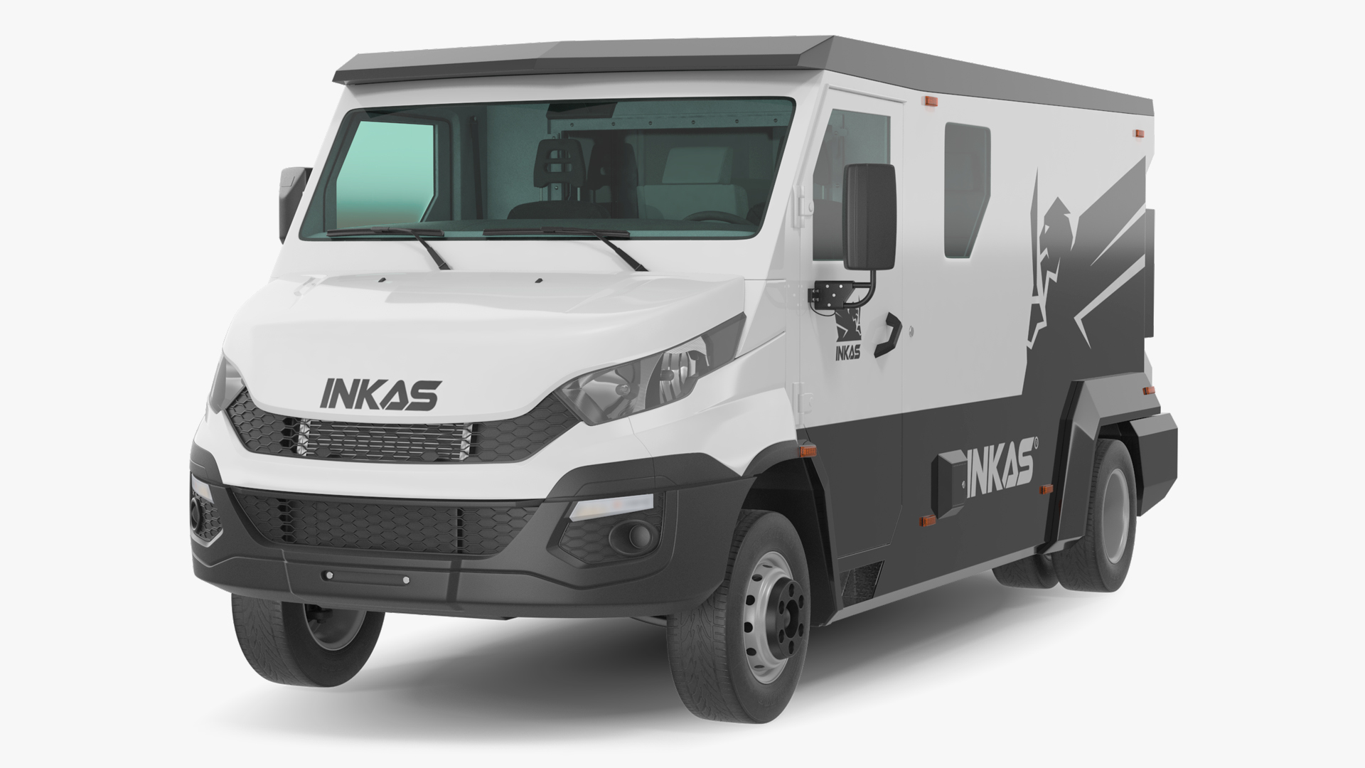 3D model Iveco Daily 6 INKAS Armored Vehicle