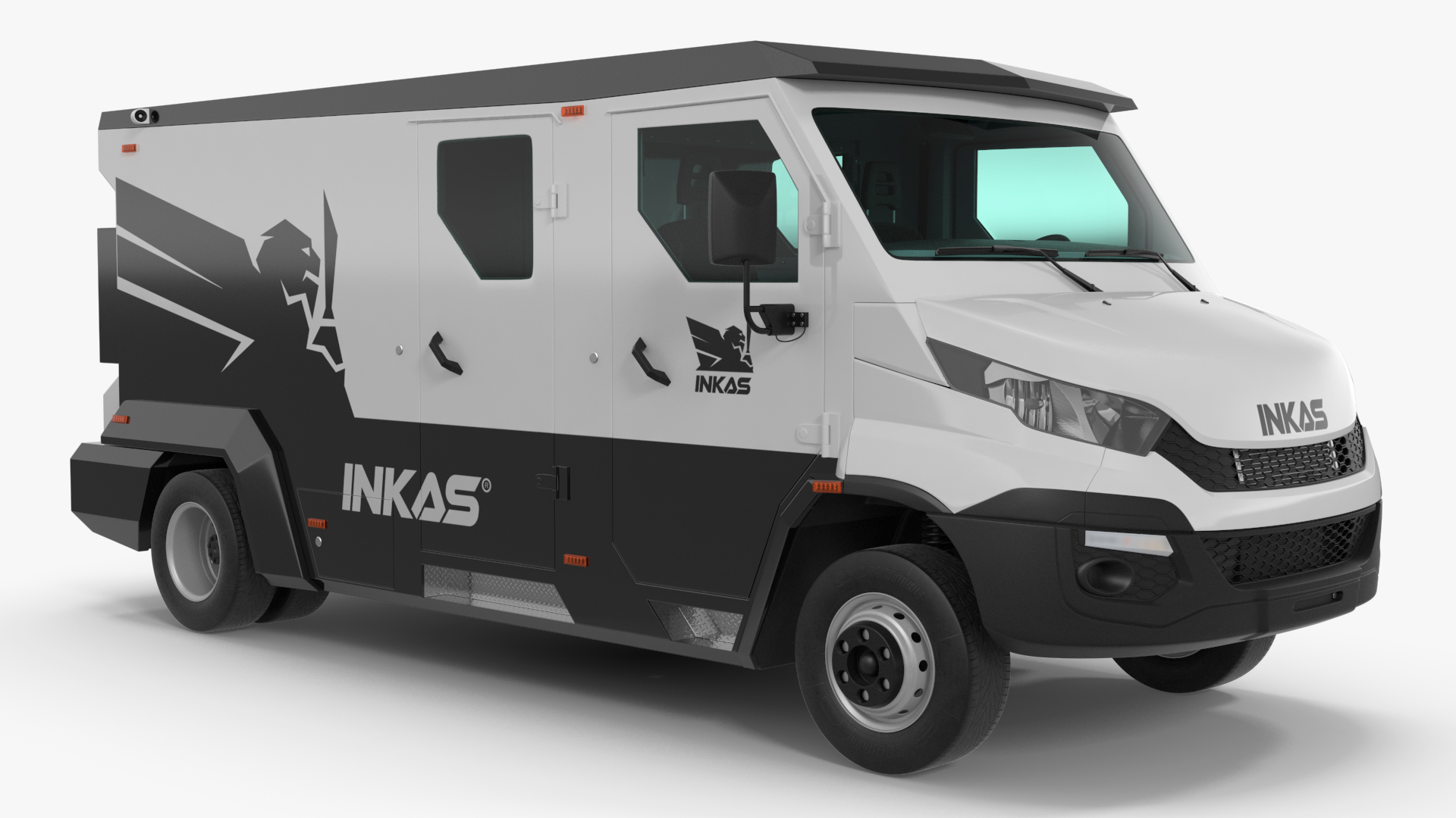 3D model Iveco Daily 6 INKAS Armored Vehicle