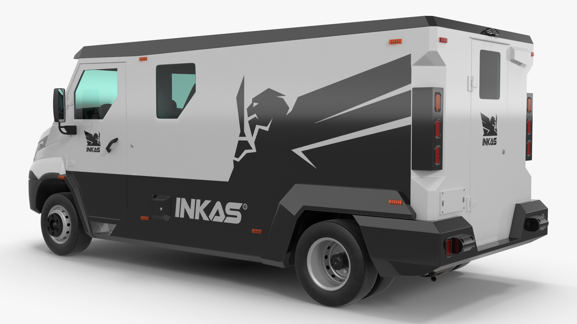 3D model Iveco Daily 6 INKAS Armored Vehicle